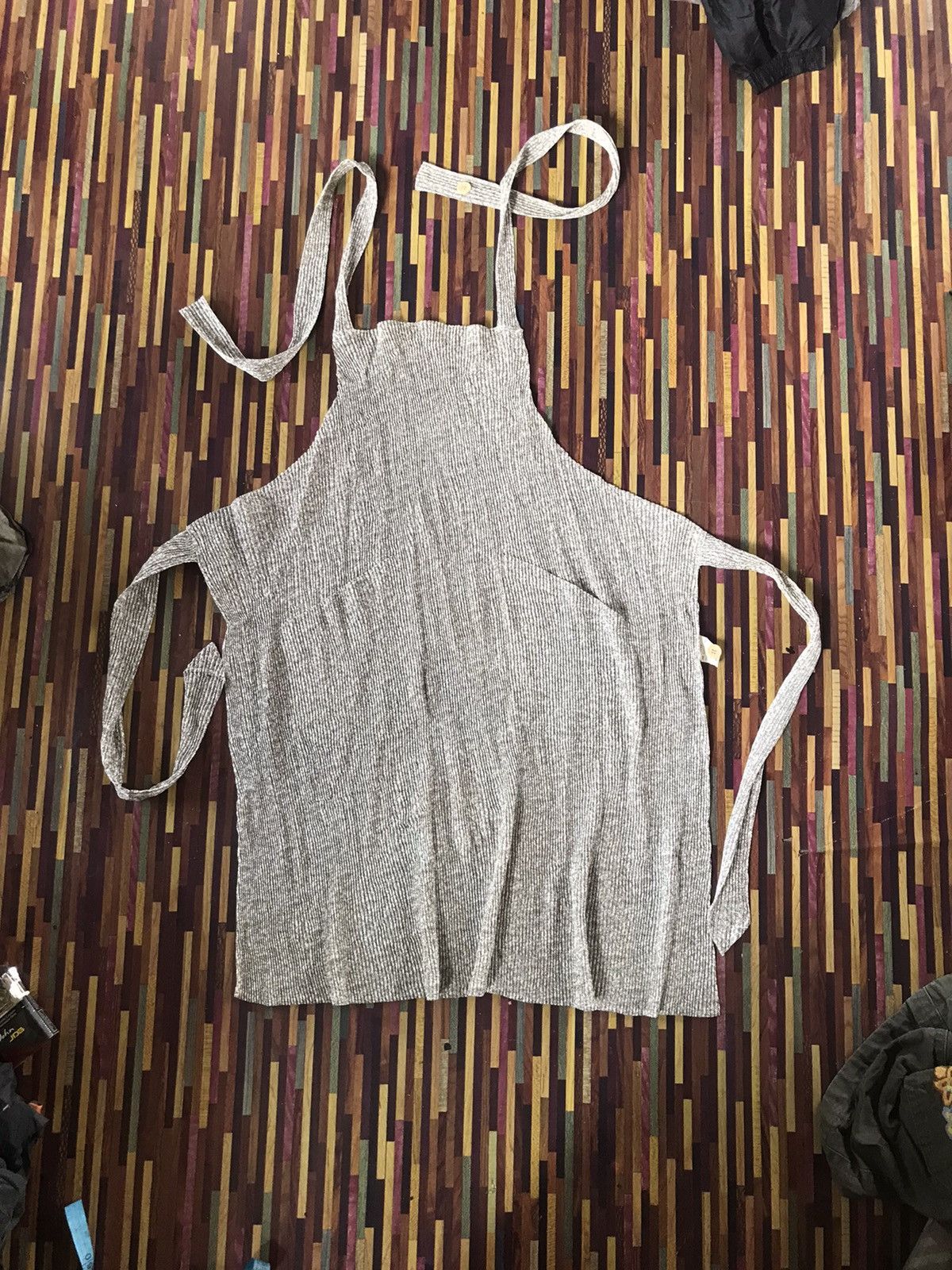 Issey Miyake × The Unbranded Brand 🔥🔥🔥VTG APRON LIKE PLEATE PLEASE Size ONE SIZE - 2 Thumbnail