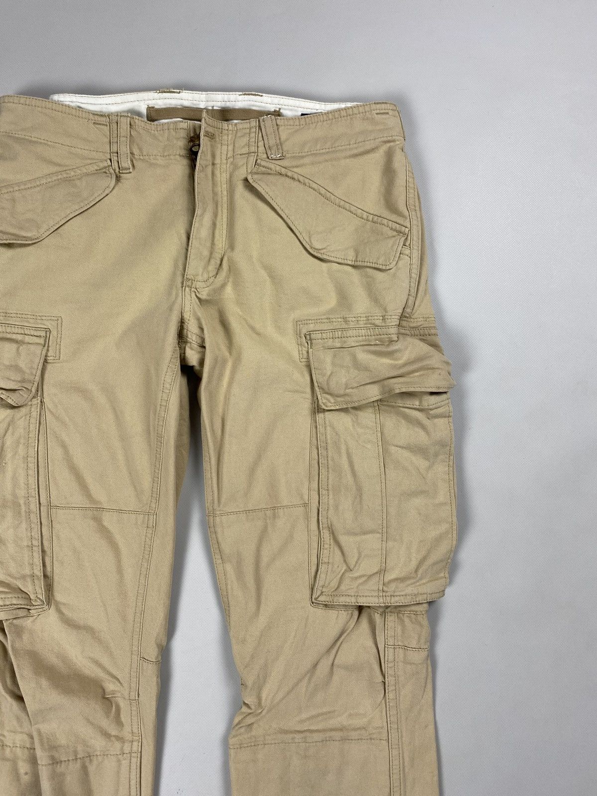 Ralph Lauren × Vintage Ralph Lauren vintage military style cargo pants trousers Size 30" / US 8 / IT 44 - 7 Thumbnail