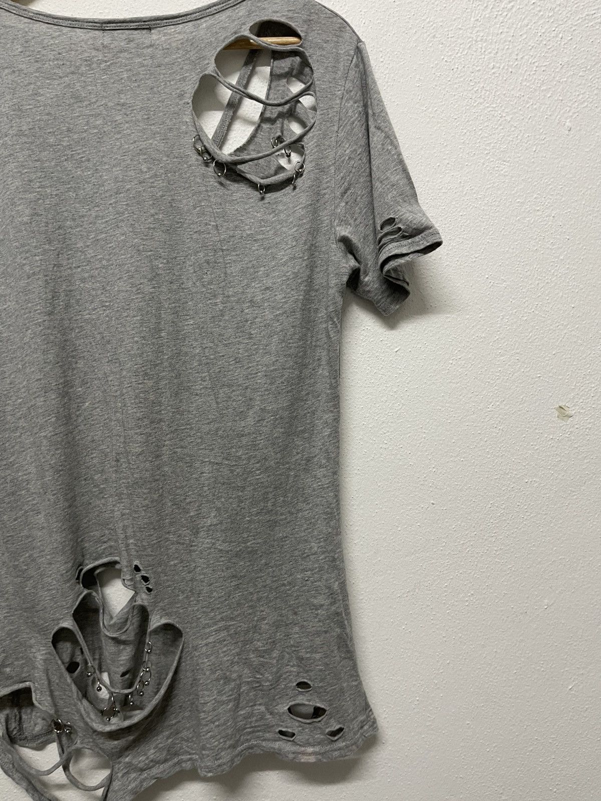 Japanese Brand × Seditionaries 2000s GLAD NEWS DISTRESSED DESIGN RARE Size M / US 6-8 / IT 42-44 - 10 Thumbnail