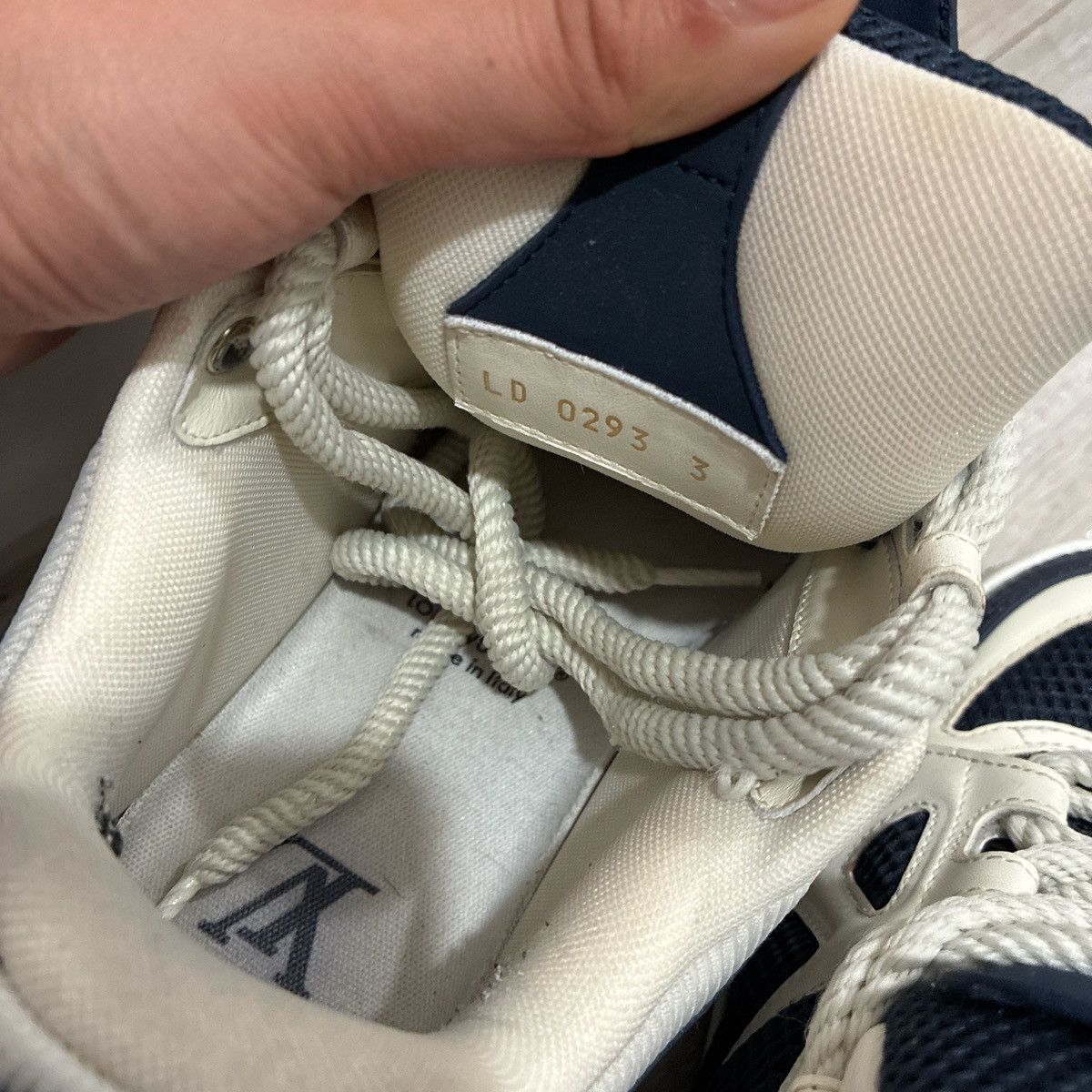 Louis Vuitton Louis Vuitton Skates Navy blue Size US 5.5 / IT 35.5 - 4 Thumbnail