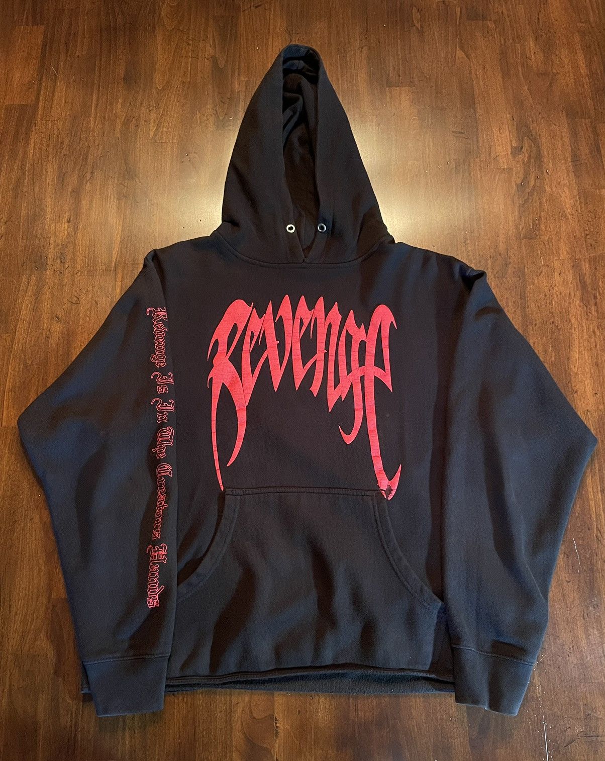Revenge Revenge x XXXTENTACION Bred Kill Hoodie Size US M / EU 48-50 / 2 - 3 Thumbnail