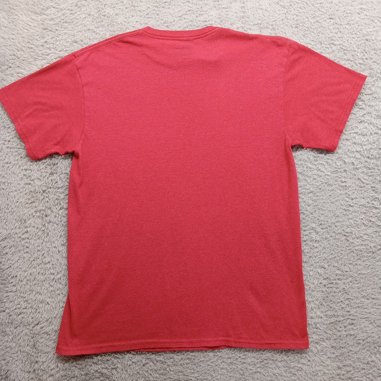 & Other Stories Tom And Jerry T-Shirt M Men's Cartoon Tee Red Cotton Blend Size US M / EU 48-50 / 2 - 4 Thumbnail