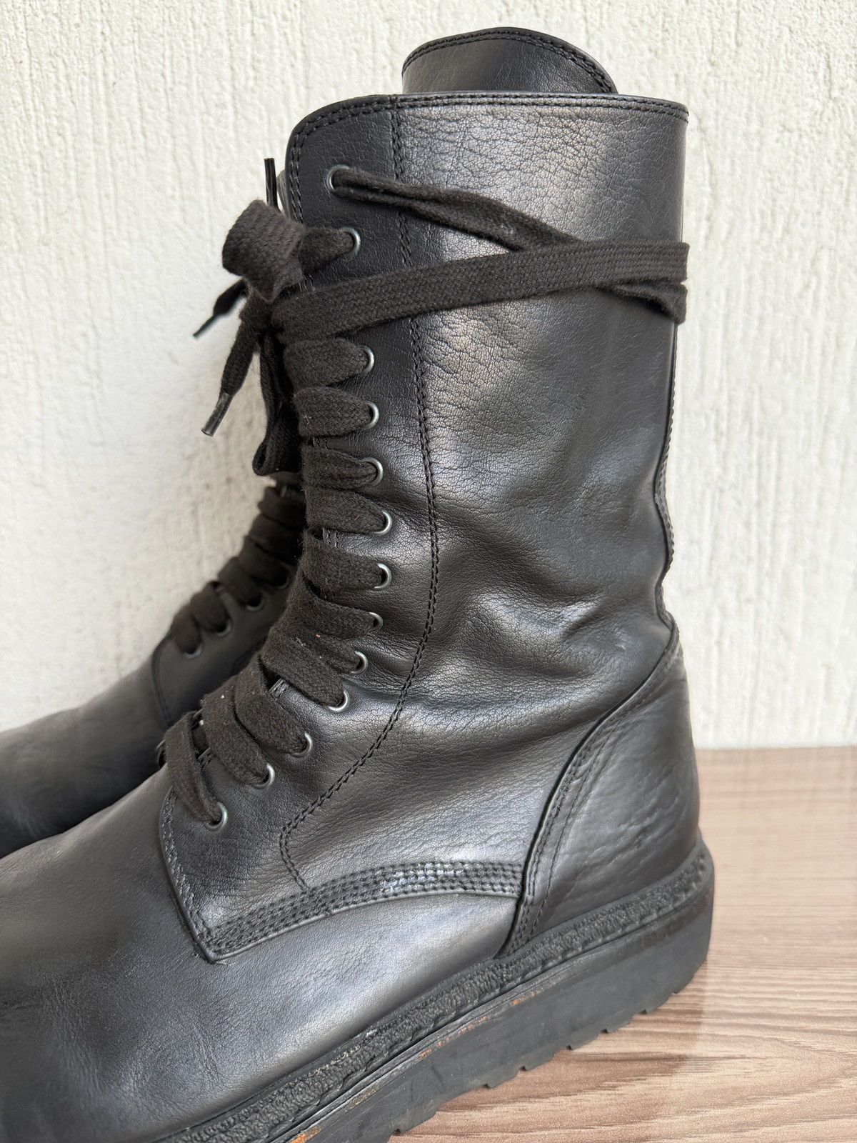 Ann Demeulemeester 🔥rare runaway combat boots Size US 11 / EU 44 - 8 Thumbnail