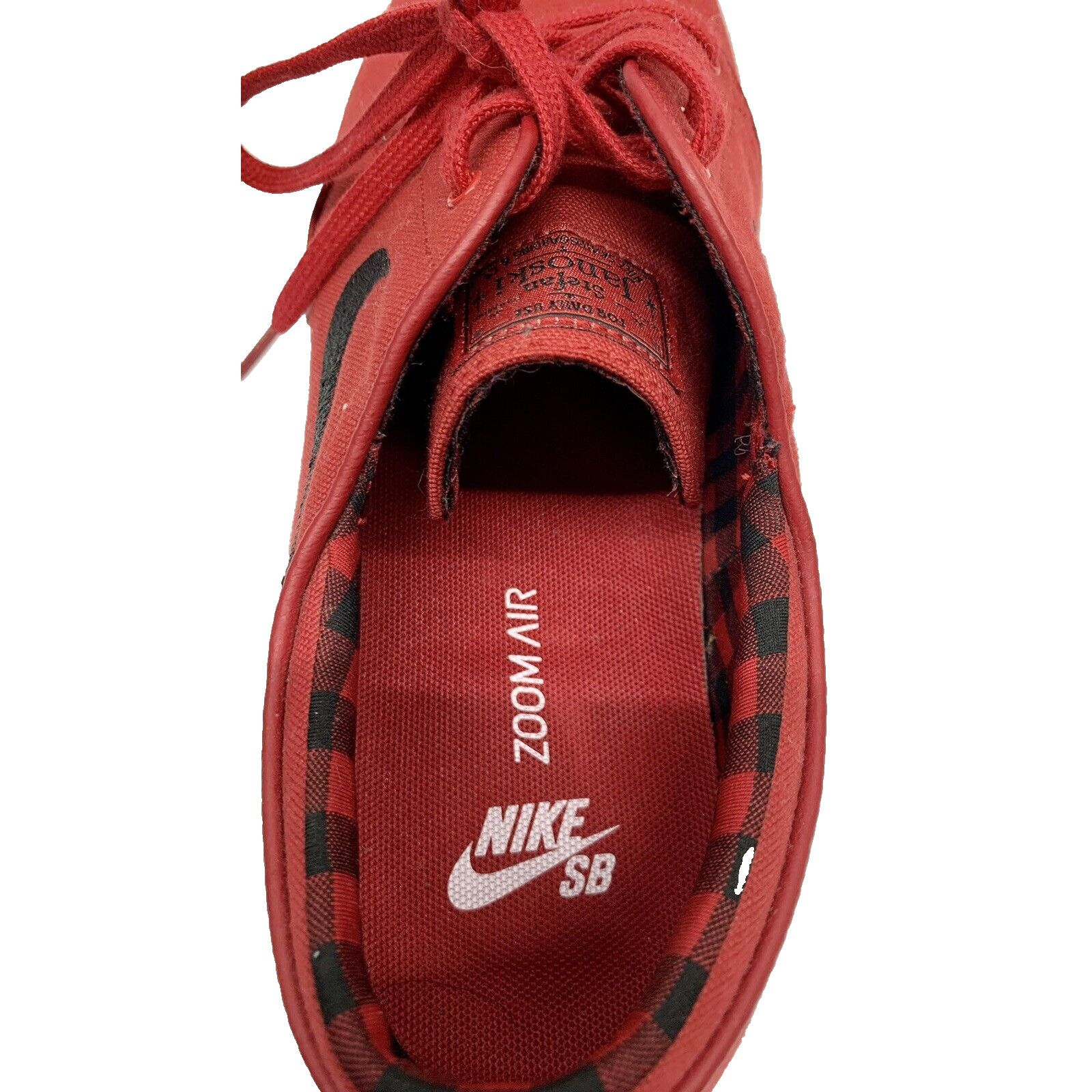 Nike Mens Nike Zoom Stefan Janoski Gym Red SZ 10 1/2 [33824-610] Size US 10.5 / EU 43-44 - 7 Thumbnail