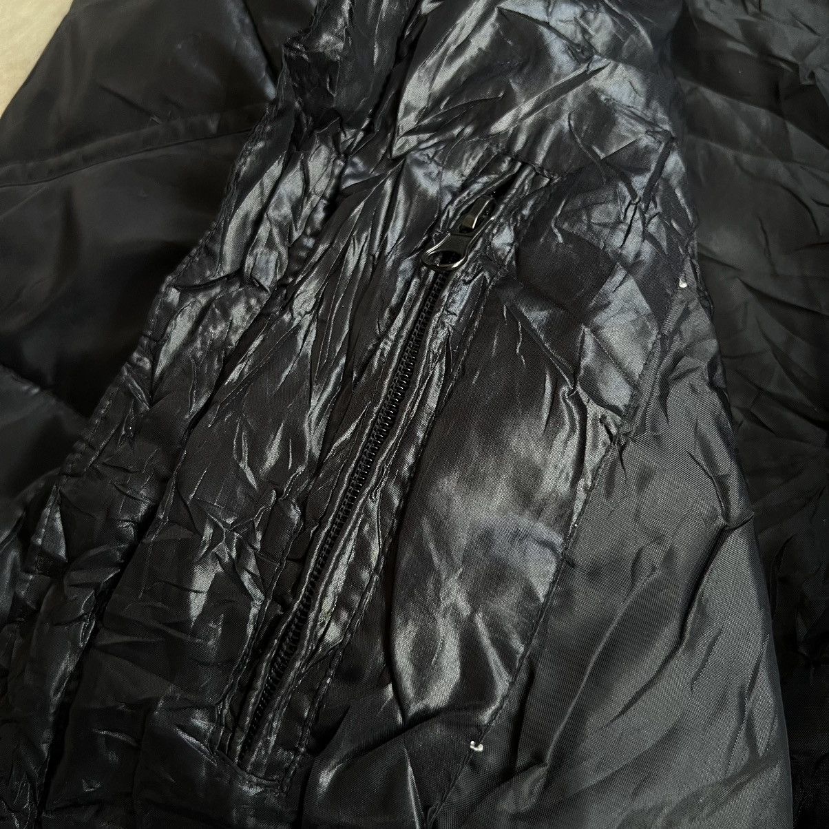 Japanese Brand 2000s Semantic Design Apocalypse Style Fur Nylon Jacket Size US M / EU 48-50 / 2 - 6 Thumbnail