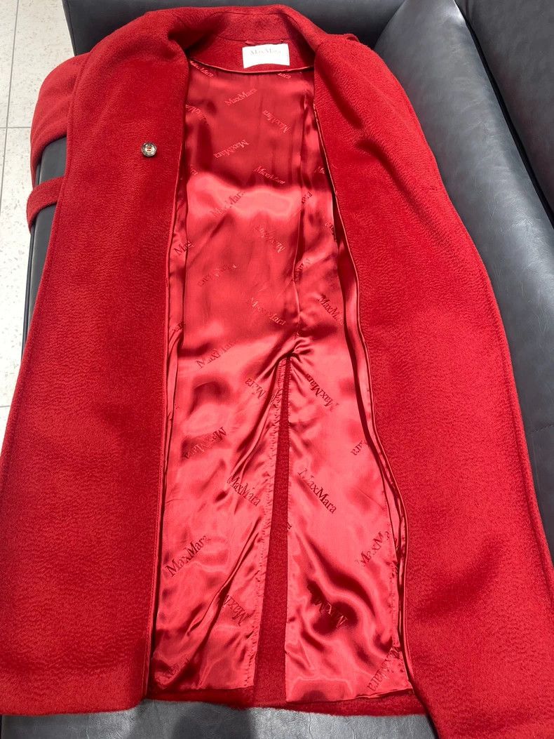 Max Mara Max Mara Camel hair red coat Size S / US 4 / IT 40 - 2 Thumbnail