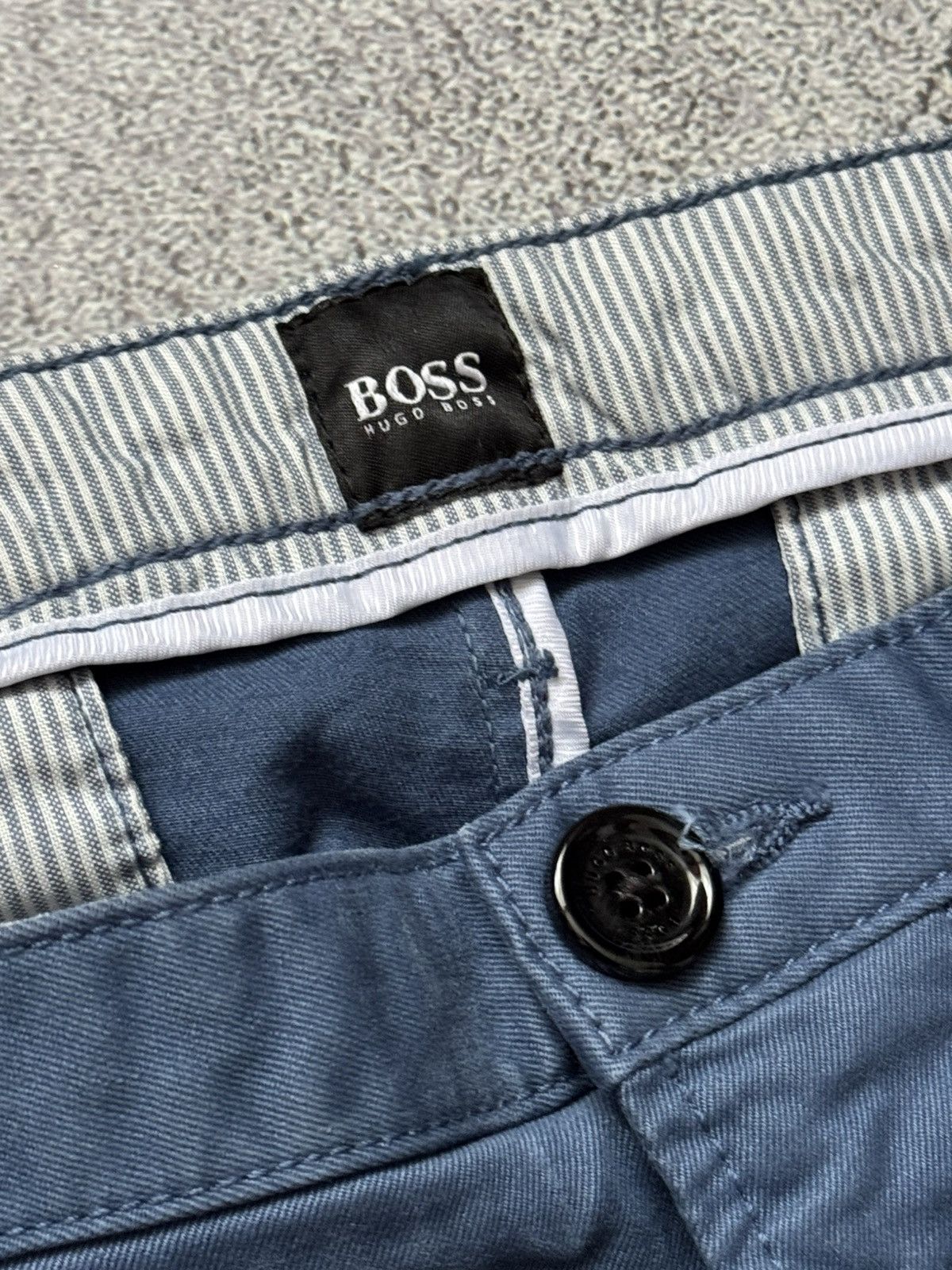 Hugo Boss Hugo boss 34 blue chino pant trouser Jean casual Size US 34 / EU 50 - 11 Thumbnail