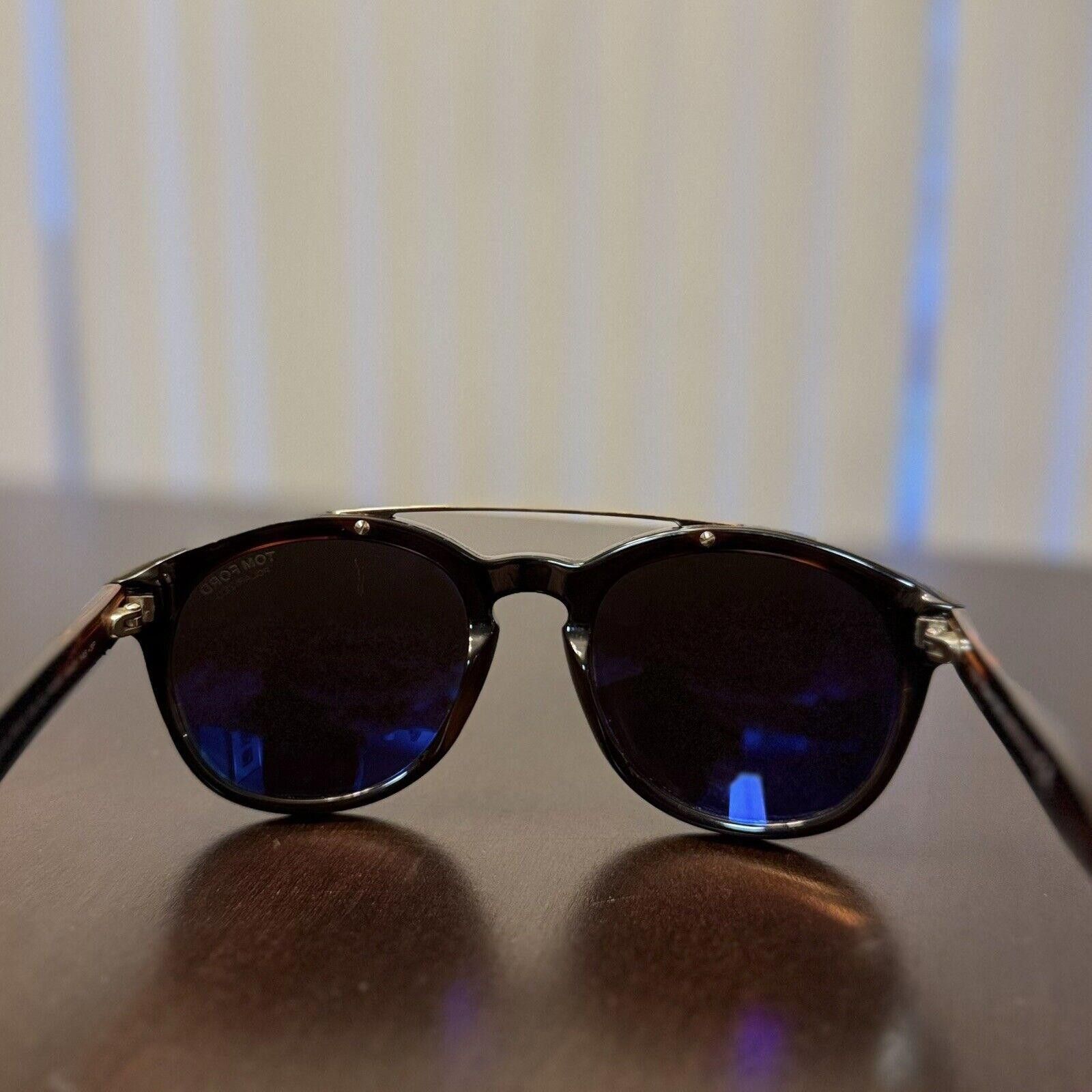 Tom Ford Tom Ford Black Sunglasses with Case Size ONE SIZE - 9 Thumbnail