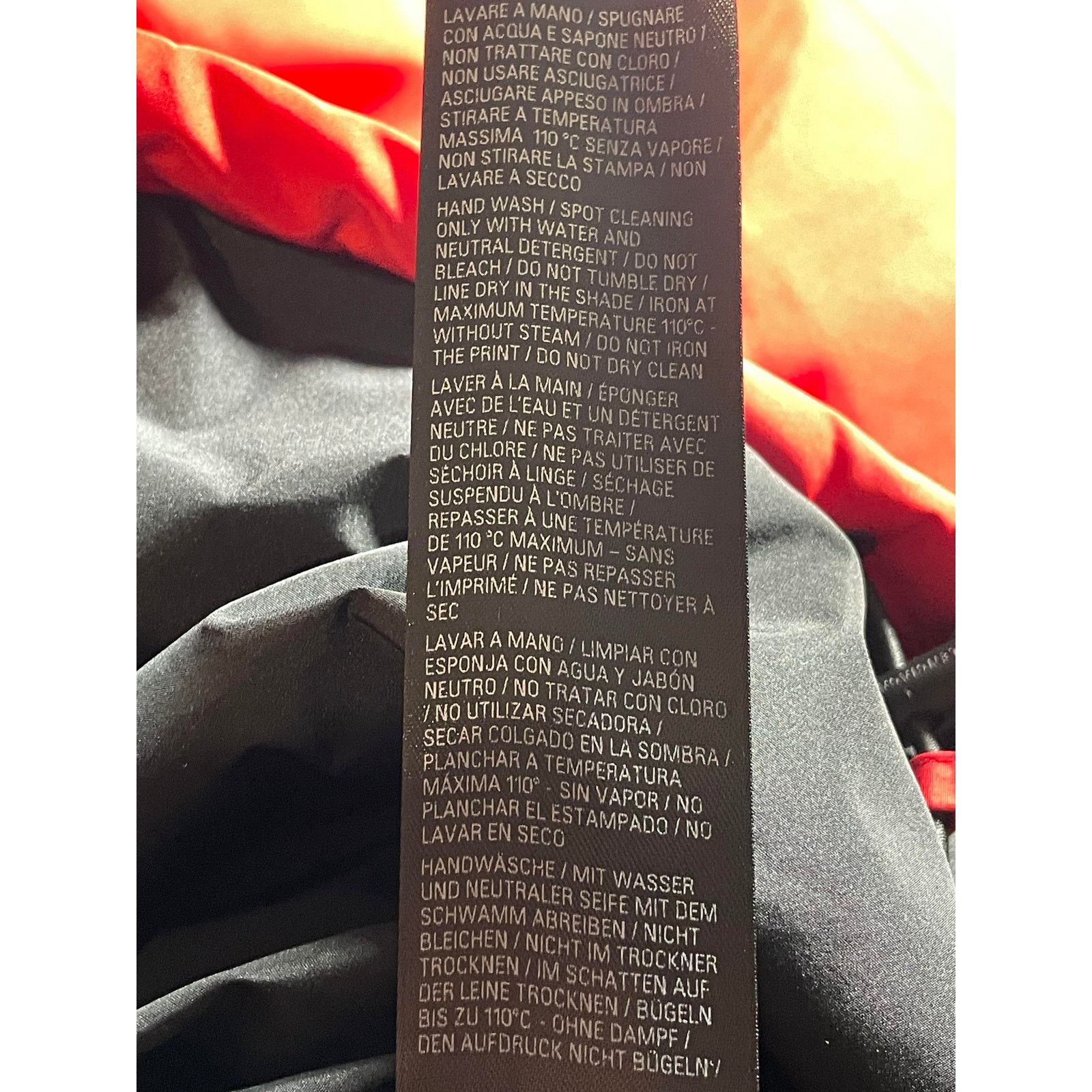 Balenciaga Balenciaga Campaign Logo Oversized Red Puffer Jacket Size US M / EU 48-50 / 2 - 7 Thumbnail