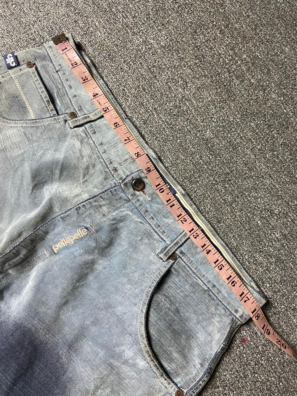 Pelle Pelle Vintage Pelle Pelle Damaged Baggy Jeans (165) Size US 36 / EU 52 - 16 Thumbnail
