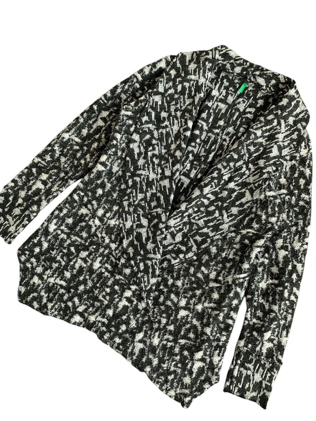 Designer × United Colors Of Benetton Rare handknit united colors of benetton Size L / US 10 / IT 46 - 4 Thumbnail