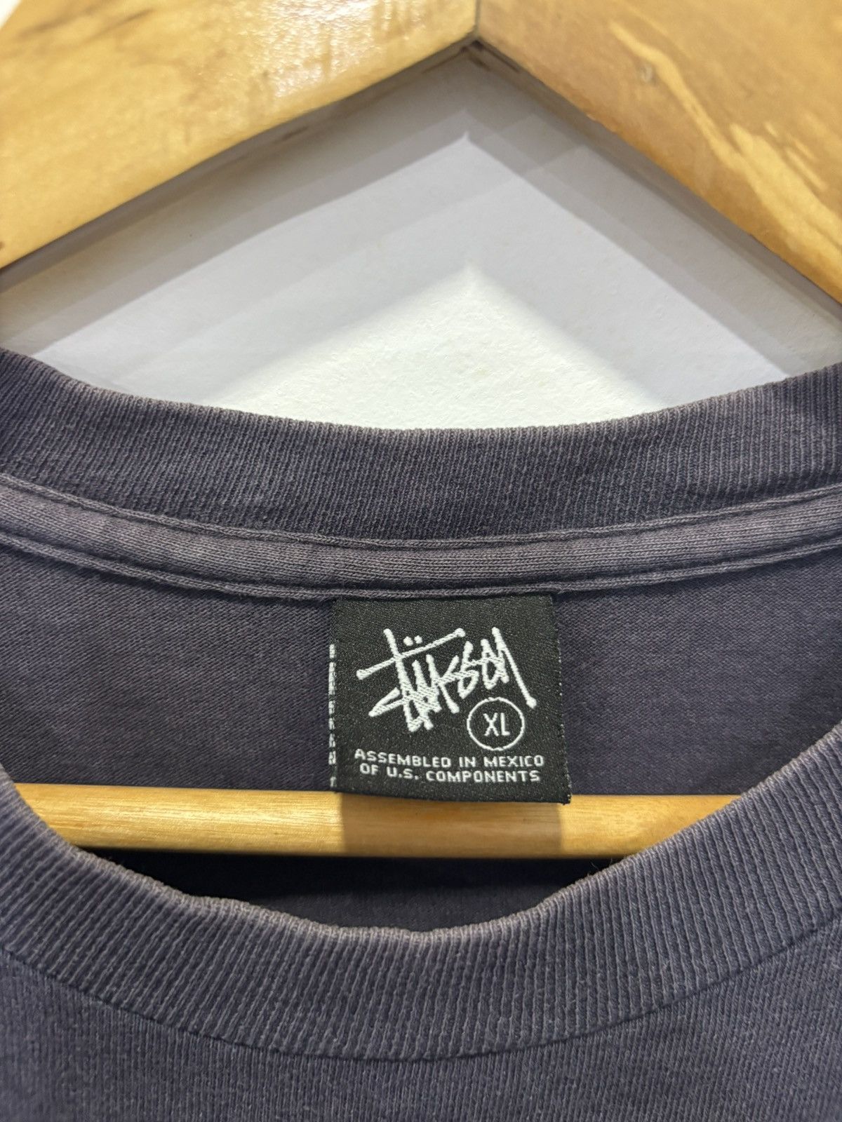 Stussy × Vintage Vintage Stussy 2005 Century Tshirt Size US XL / EU 56 / 4 - 5 Thumbnail