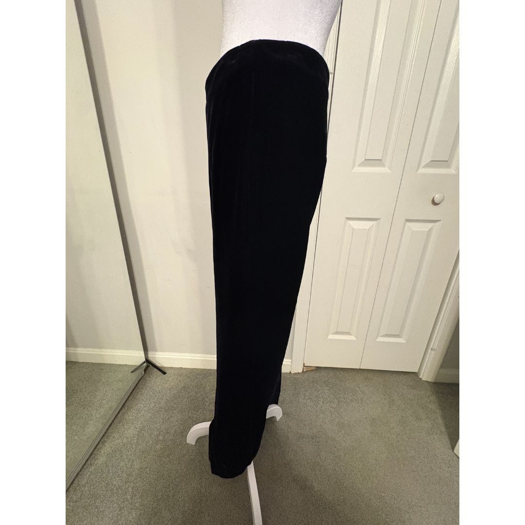Brandon Maxwell Brandon Maxwell Wide Leg High-Rise Pants in Black Size 28" / US 6 / IT 42 - 5 Thumbnail