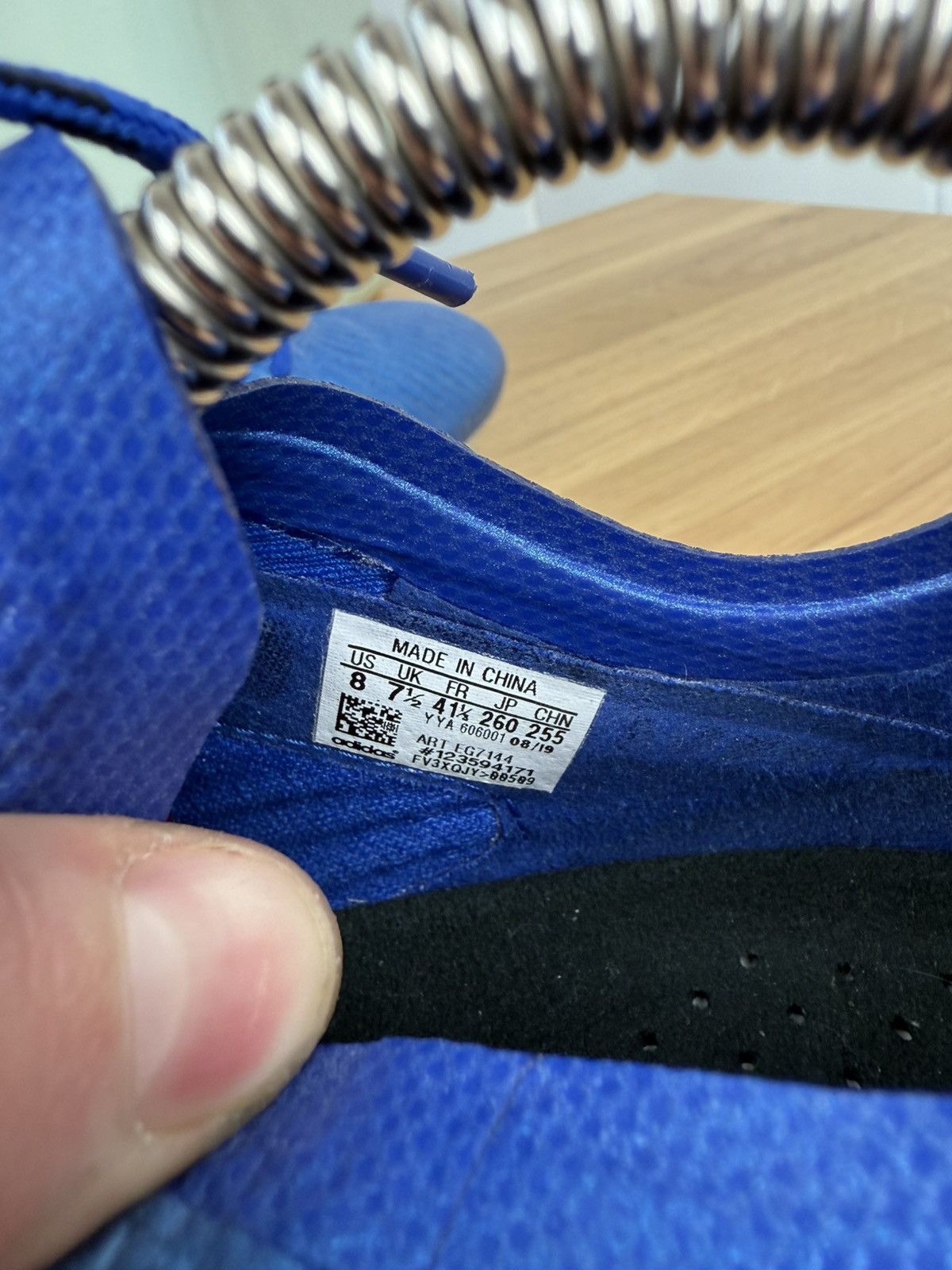 Adidas ADIDAS RARE X 19.1 FG FOOTBALL SOCCER CLEATS TECHFIT BOOTS Size US 8 / EU 41 - 14 Thumbnail