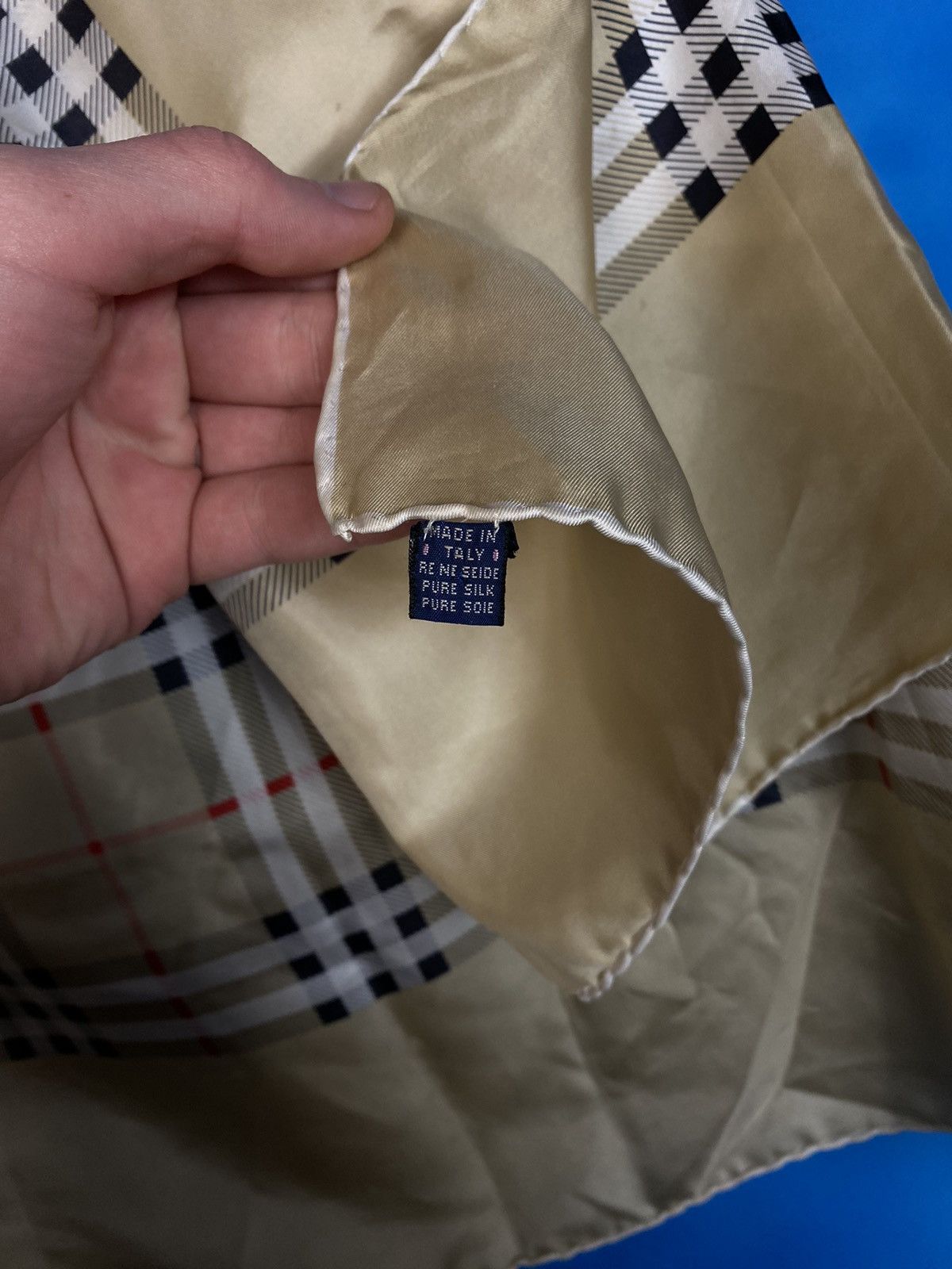 Burberry Burberry’s 100% silk vintage scarf Size ONE SIZE - 6 Thumbnail