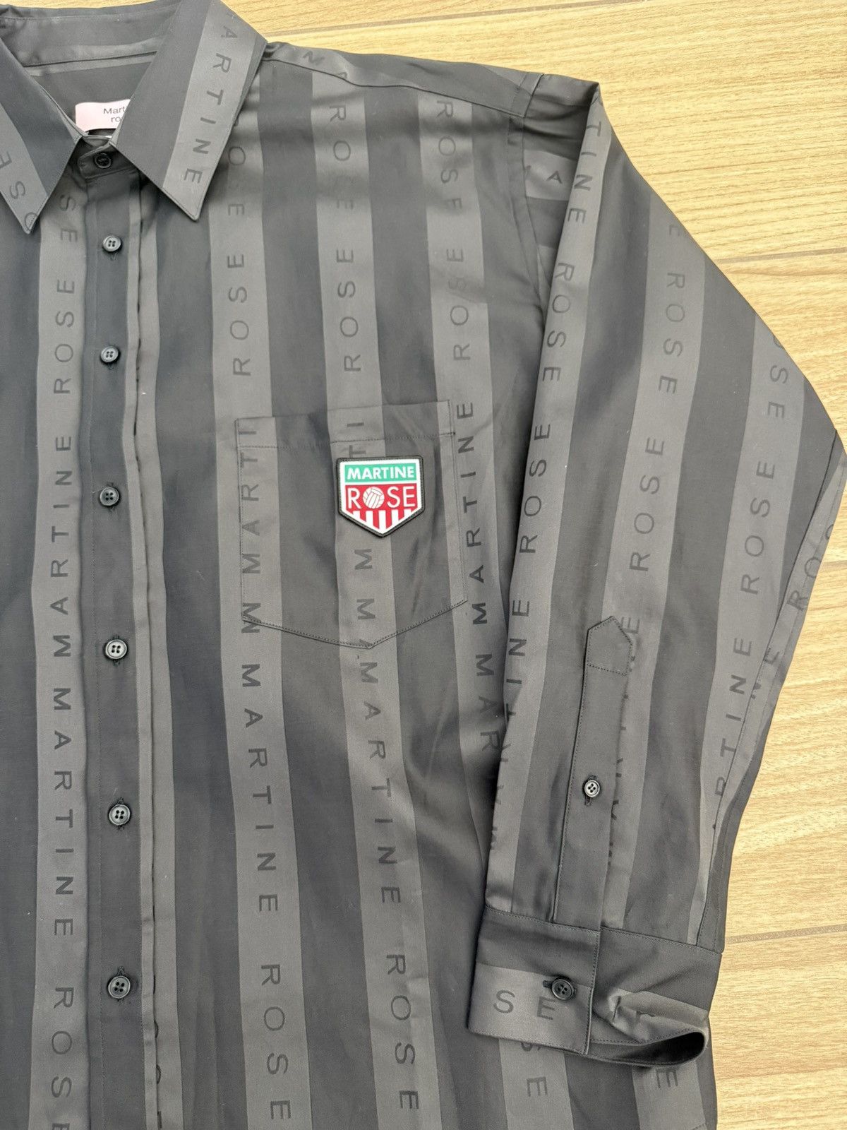 Martine Rose Martin Rose Logo Print Shirt Size US S / EU 44-46 / 1 - 2 Thumbnail