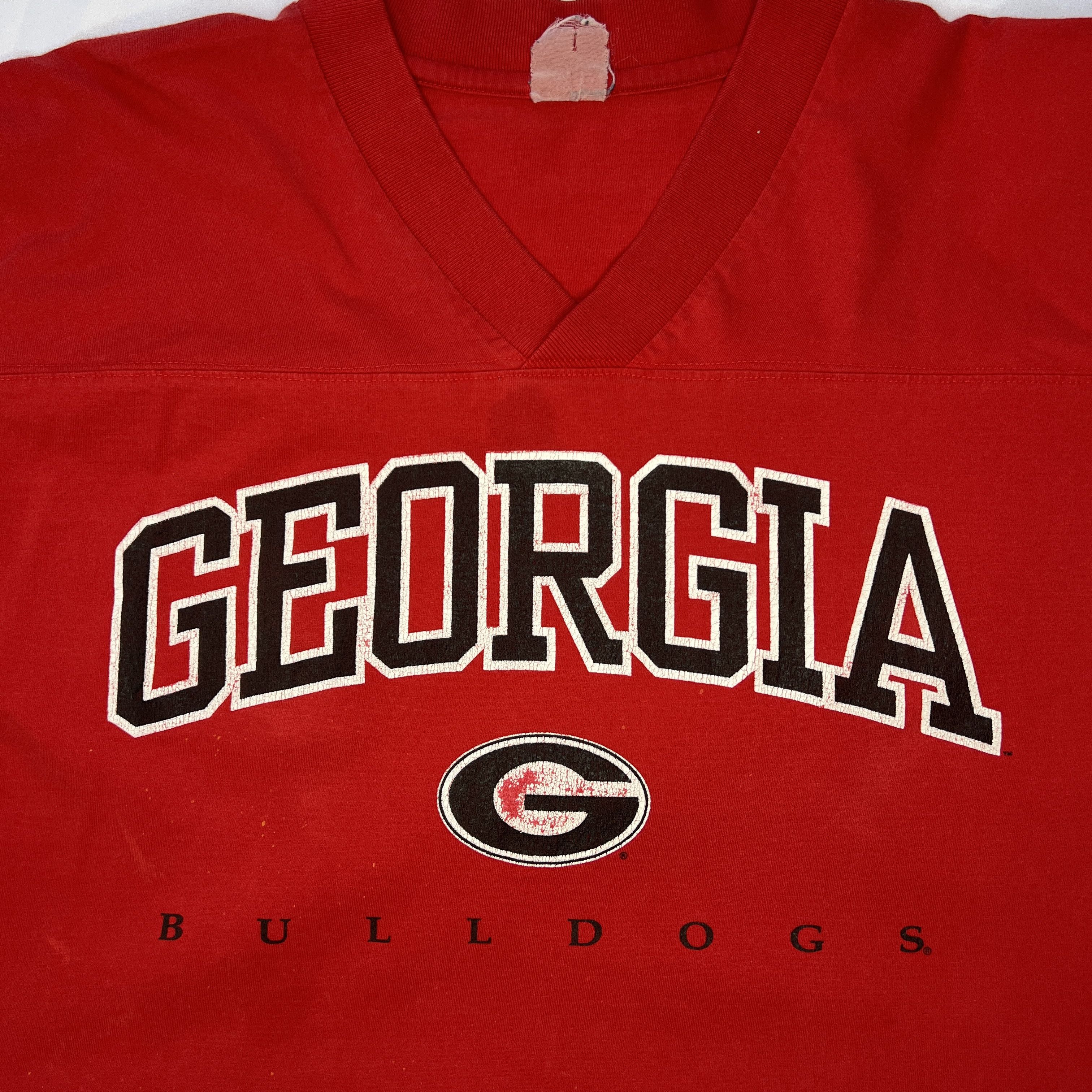 Other Vintage Georgia Bulldogs NCAA Football Jersey Shirt Size US L / EU 52-54 / 3 - 5 Thumbnail