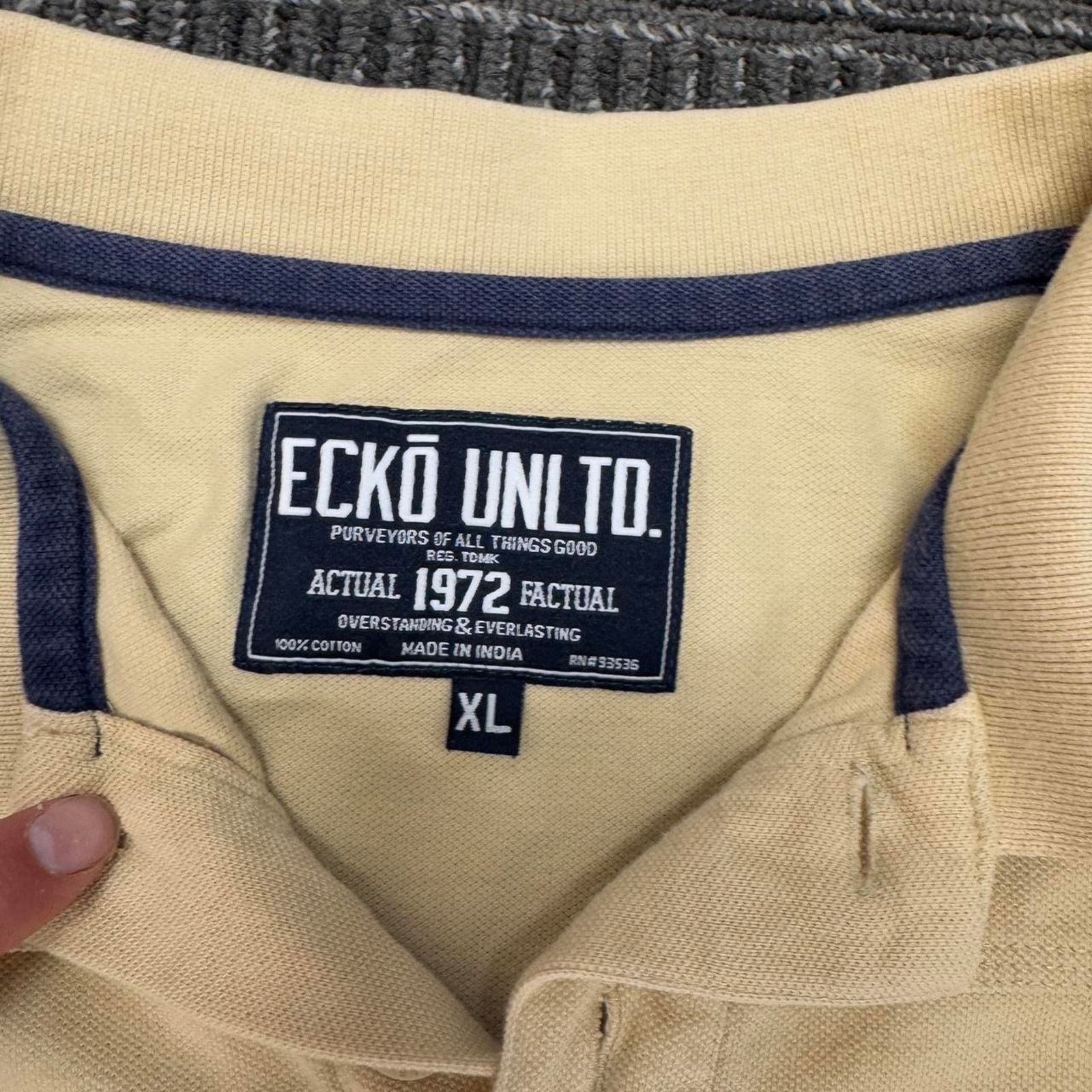 Ecko Unltd. Ecko Unltd Y2K Polo Shirt – Size XL Size US XL / EU 56 / 4 - 6 Thumbnail