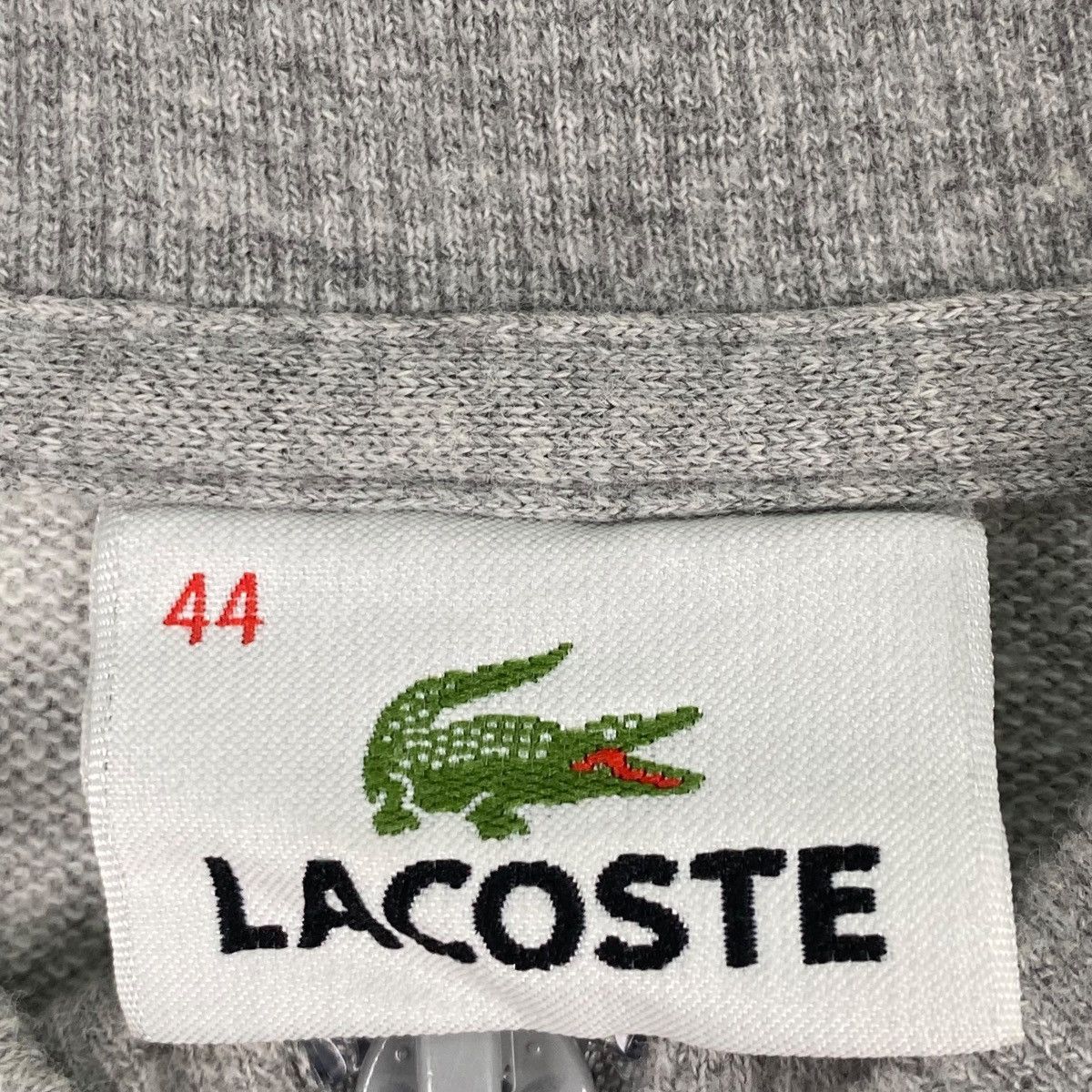 Lacoste × Vintage Vintage Lacoste Hoodie Small Logo Embroidered Gray Size US M / EU 48-50 / 2 - 10 Thumbnail