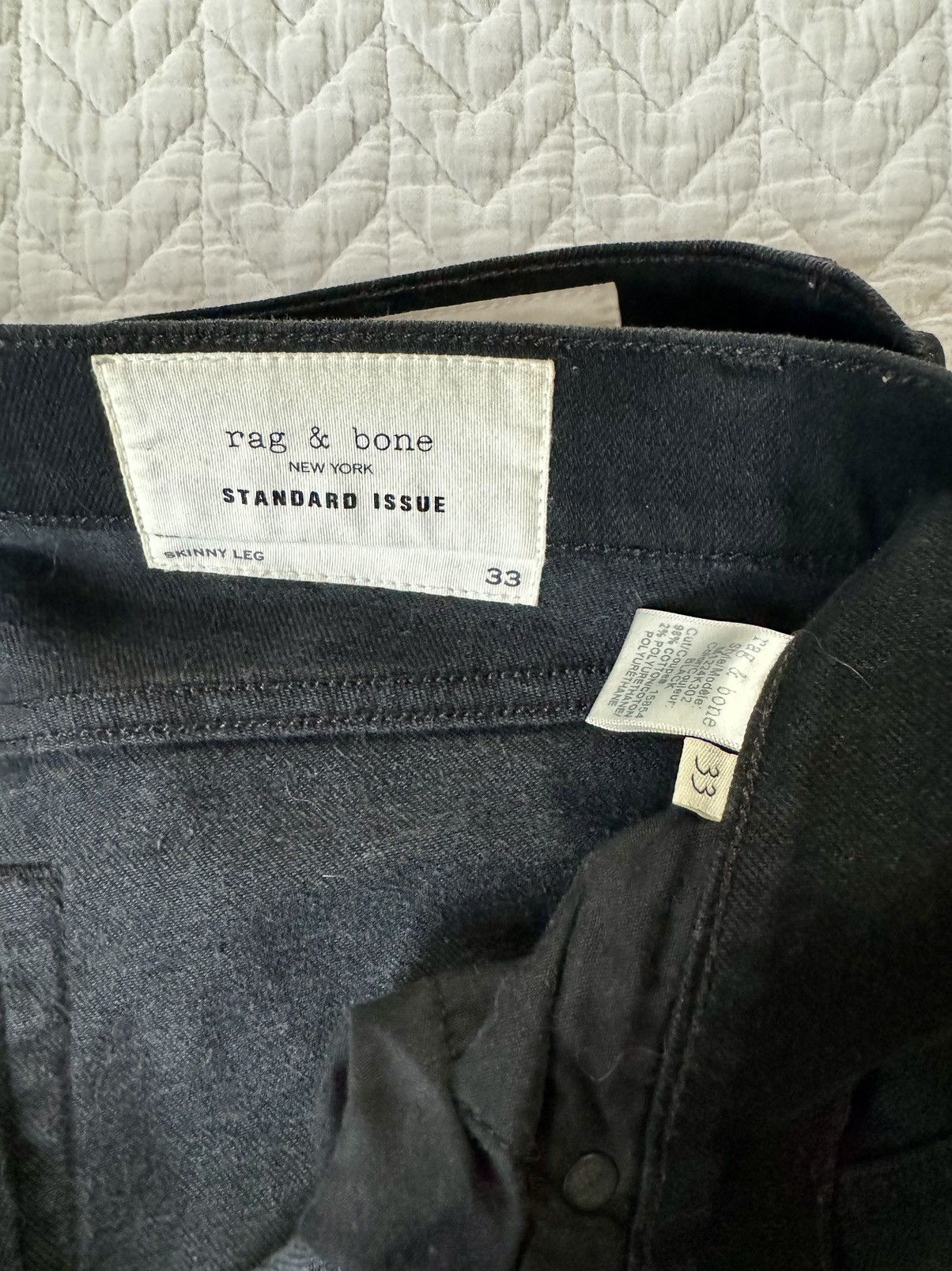 Rag & Bone [4 pack] Rag & Bone Fit 1 skinny jeans Size US 33 - 10 Thumbnail