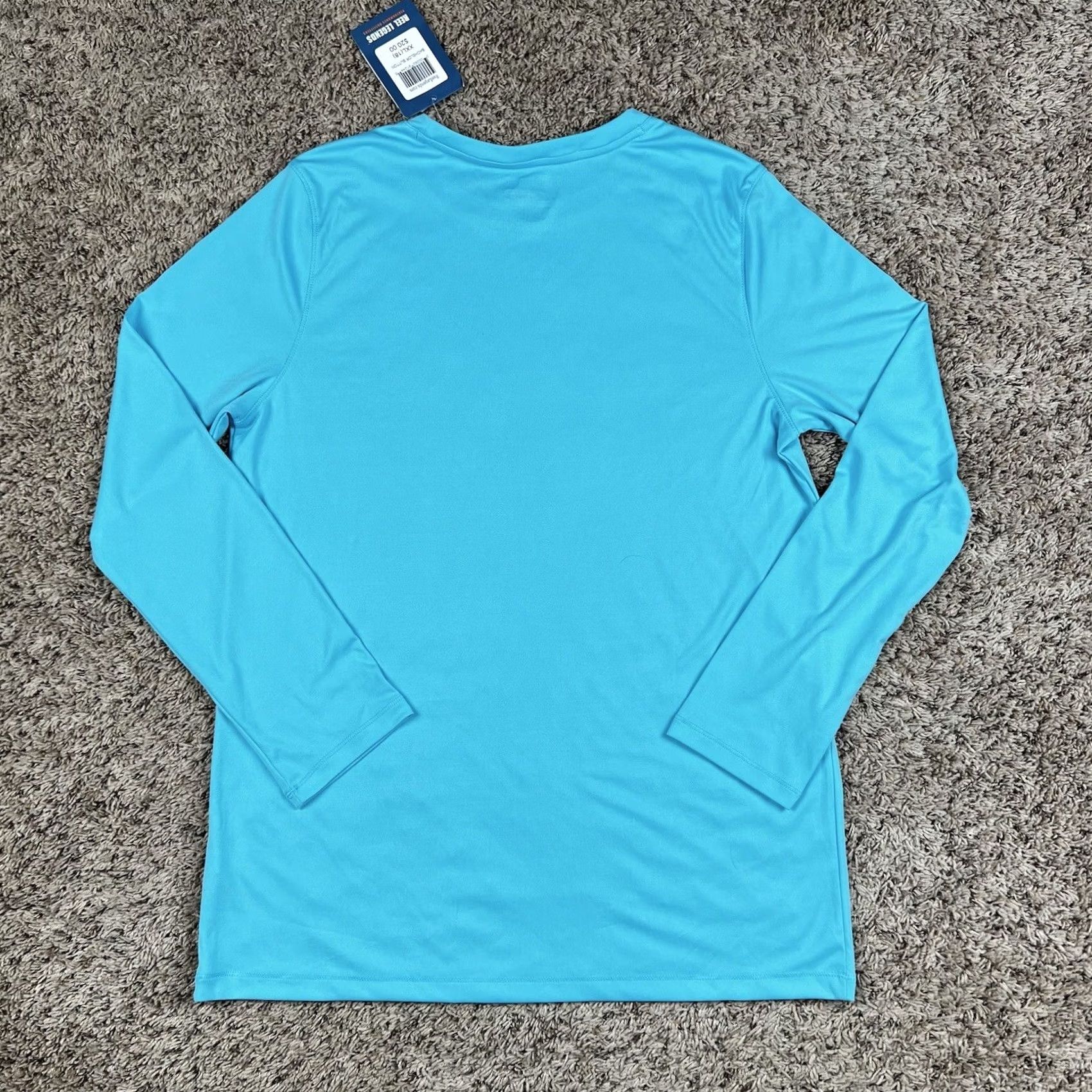 Vintage Reel Legends UV Protectant Performance Fishing Reel-Tec Mens Shirt 2XL Blue Size US XXL / EU 58 / 5 - 3 Thumbnail
