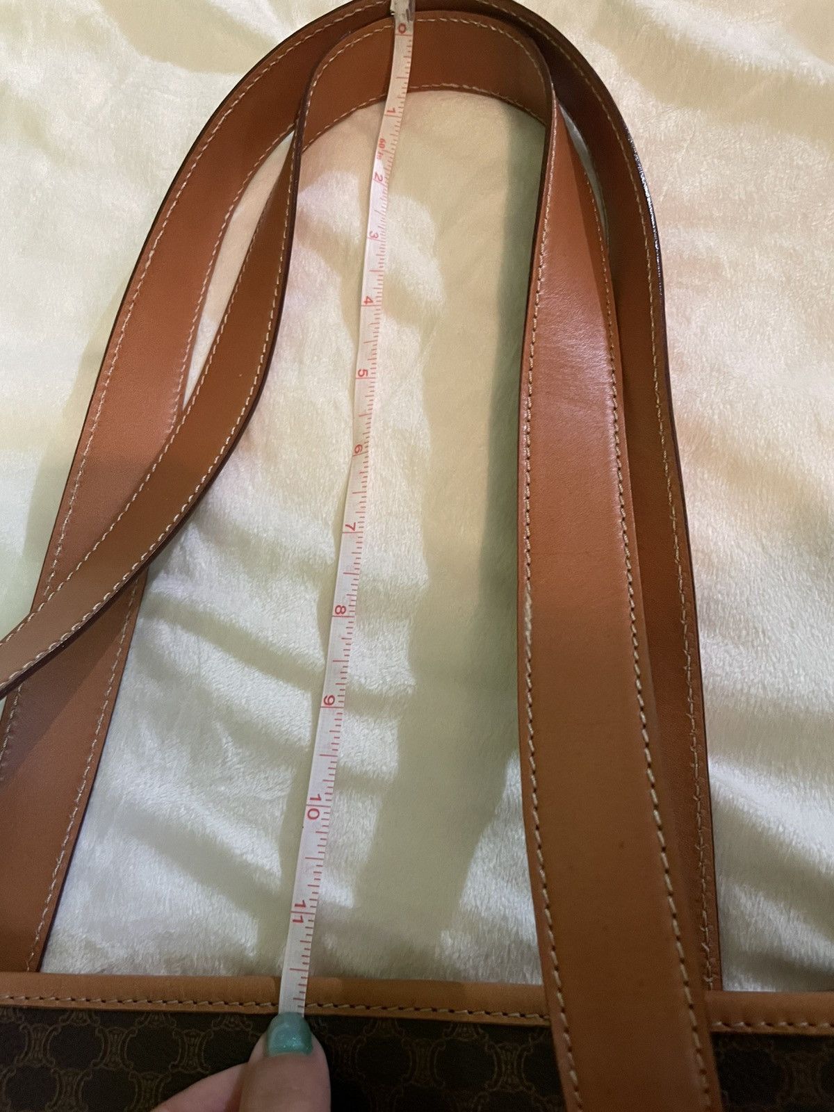 Celine Celine Brown Macadam Tote Bag Size ONE SIZE - 21 Thumbnail