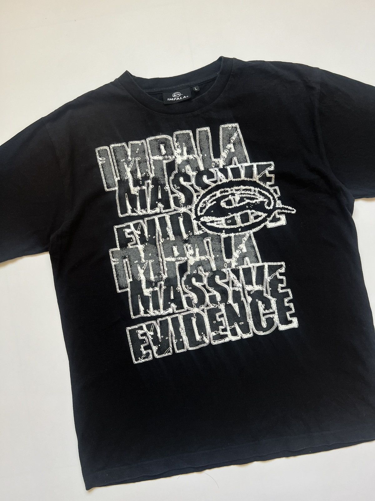If Six Was Nine × Japanese Brand × Le Grande Bleu (L.G.B.) Vintage Impala Massive Evidence Poem Shirt Size US L / EU 52-54 / 3 - 4 Thumbnail