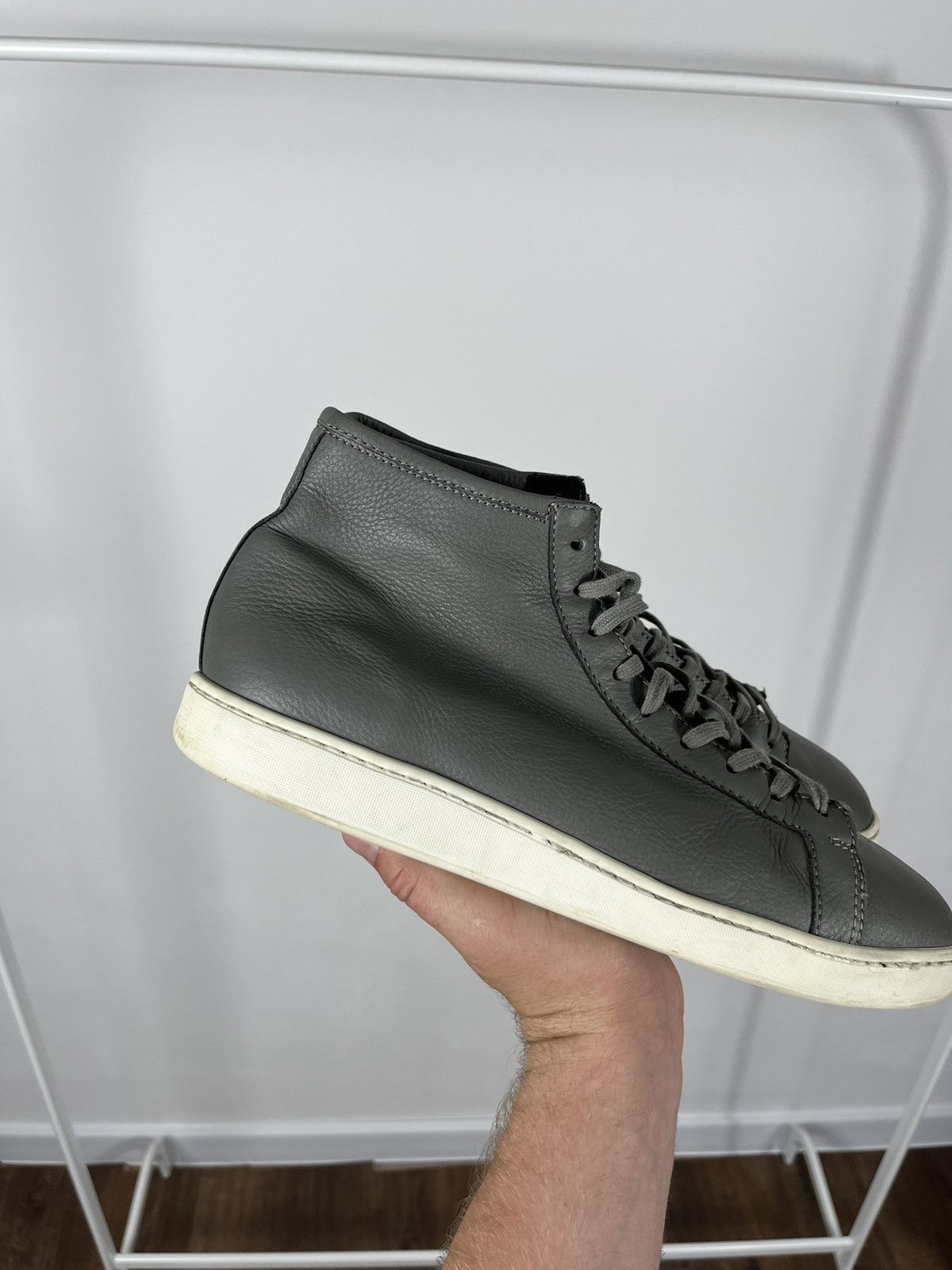 Santoni Santoni High-Top Sneakers Size US 8.5 / EU 41-42 - 4 Thumbnail