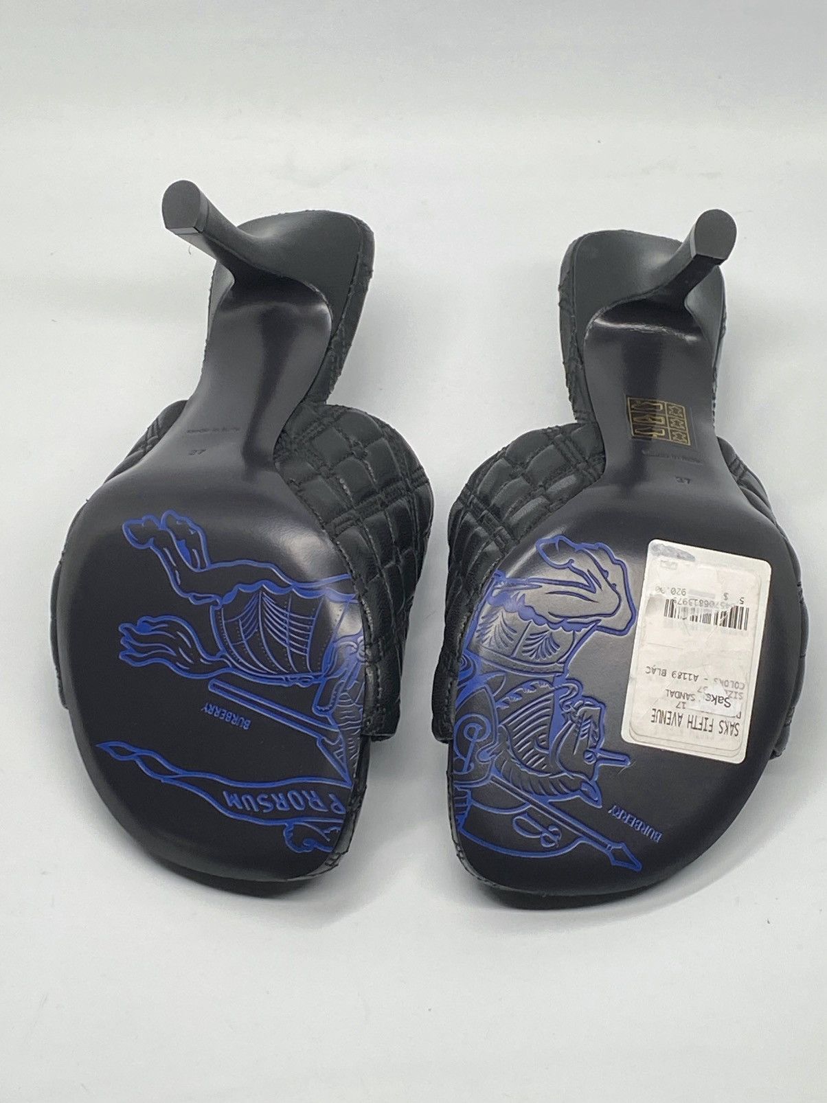 Burberry Burberry Quilted Leather Mules size 37 Size US 7 / IT 37 - 15 Thumbnail