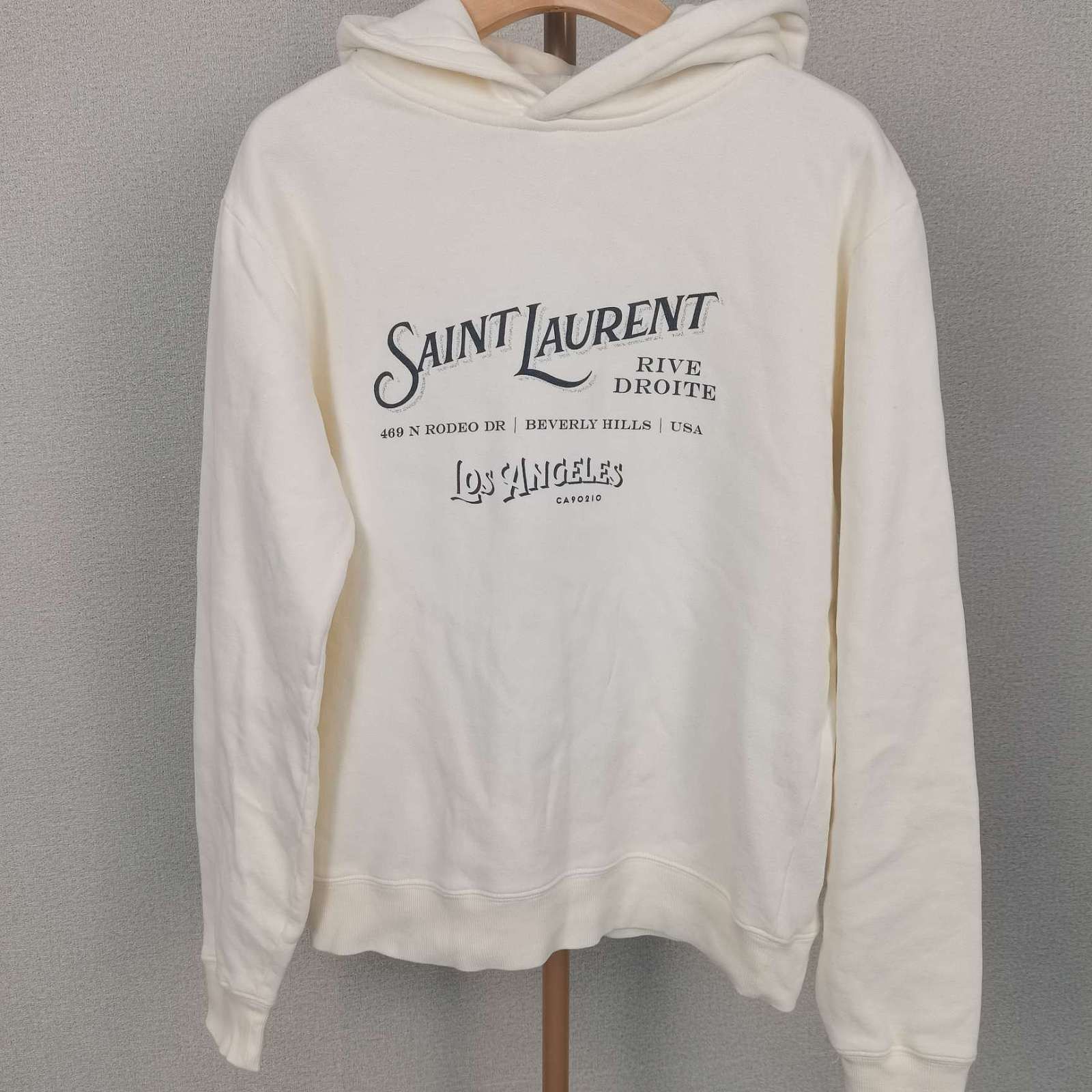 Saint Laurent Paris Saint Laurent Los Angeles Rive Droite Hoodie Size XS Size US XS / EU 42 / 0 - 1 Thumbnail
