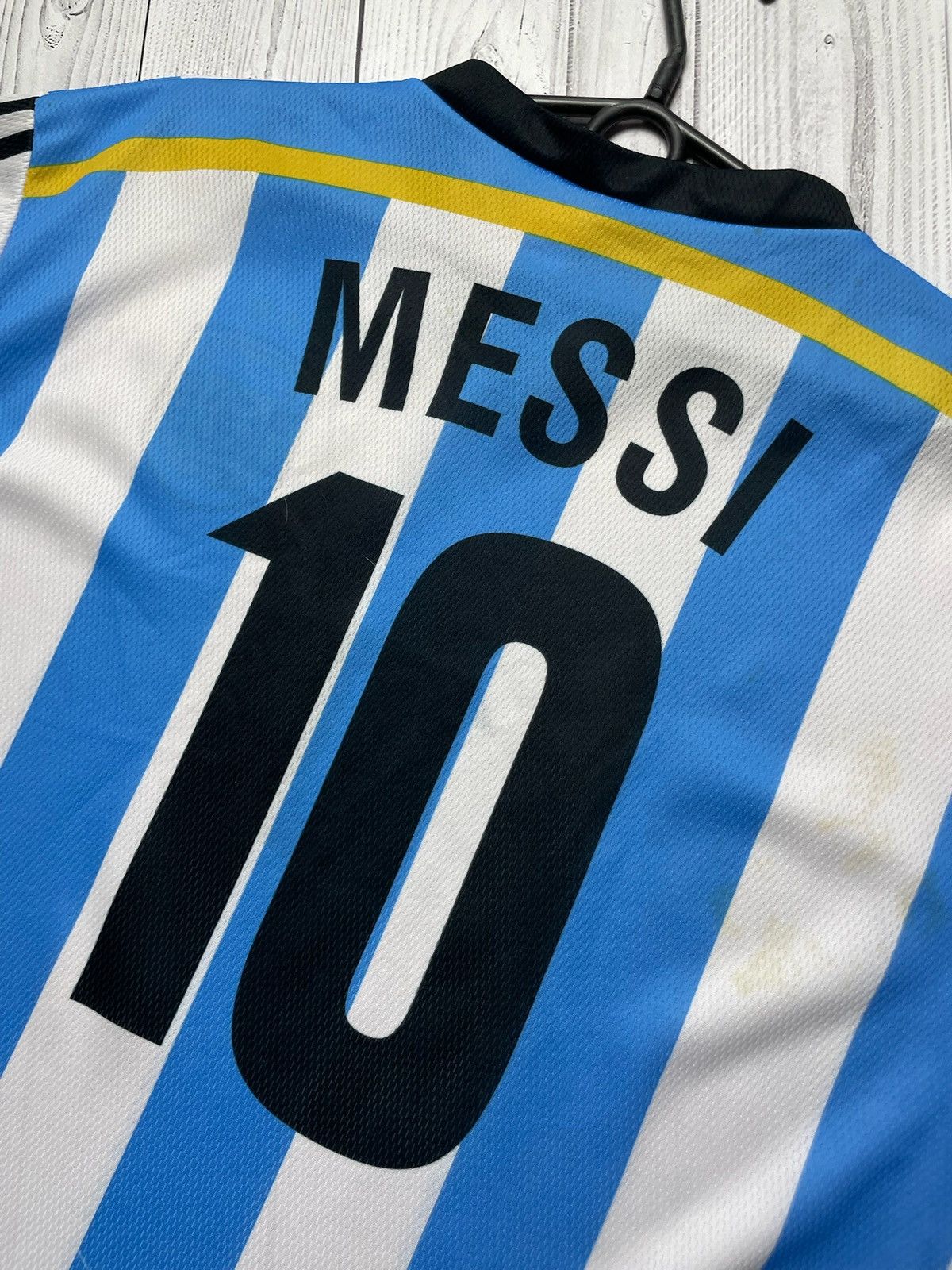 Vintage Vintage Messi 10 Argentina tee logo size L Size US L / EU 52-54 / 3 - 8 Thumbnail