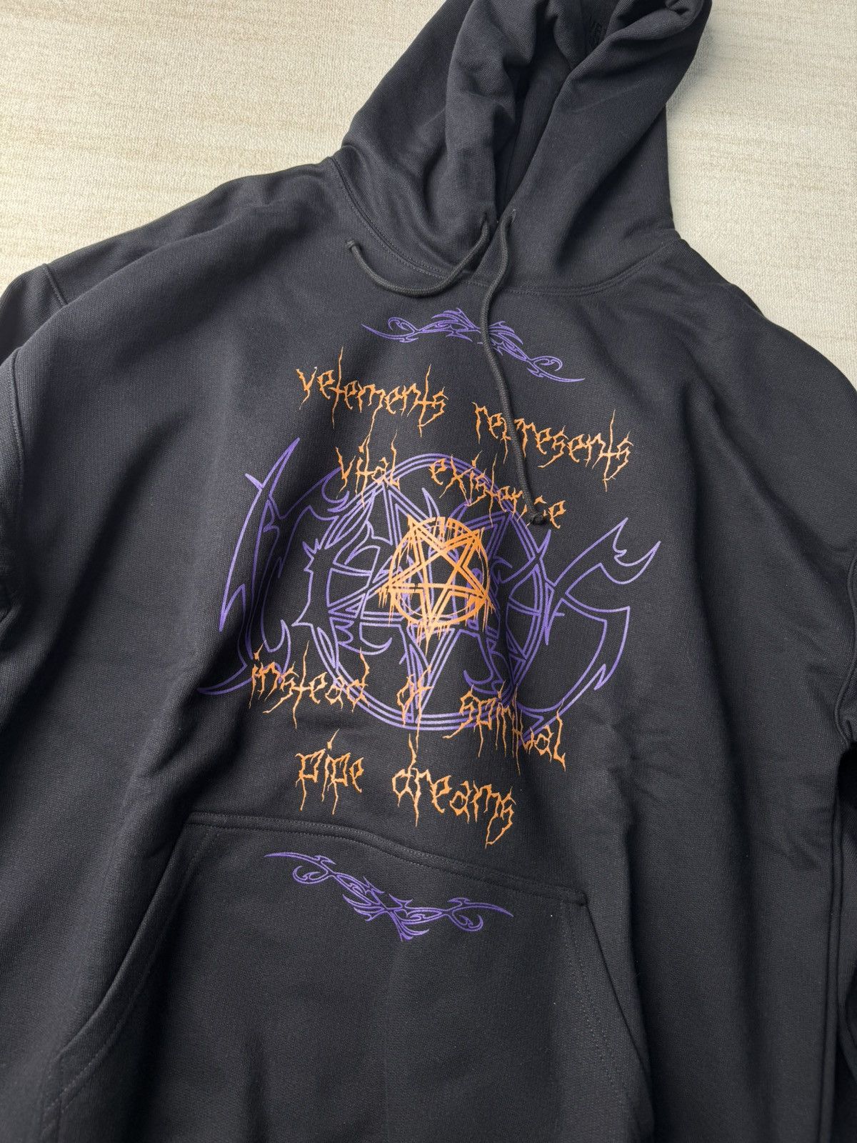 Vetements Vital existence hoodie Size US S / EU 44-46 / 1 - 4 Thumbnail