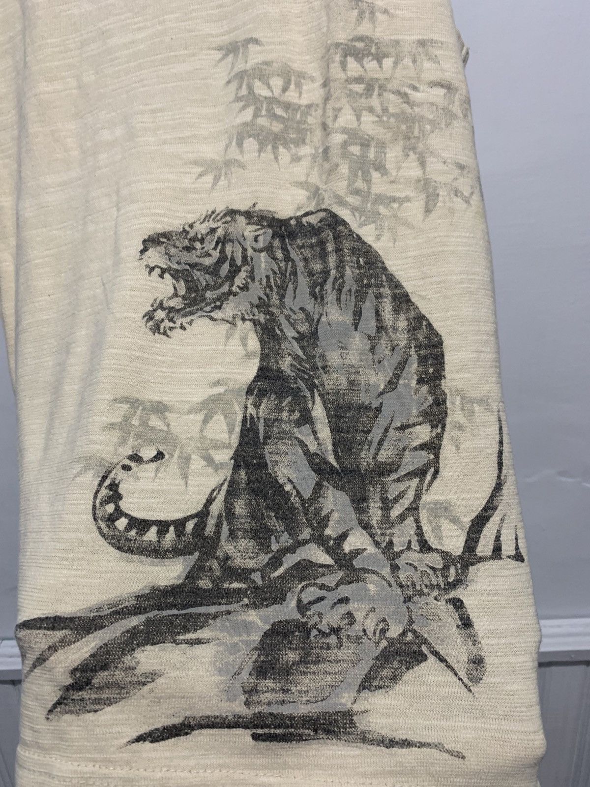 Karakuri Tamashii BULLET NOISE Japanese Sukajan Gothic Tiger Sleeveless Size US L / EU 52-54 / 3 - 4 Thumbnail