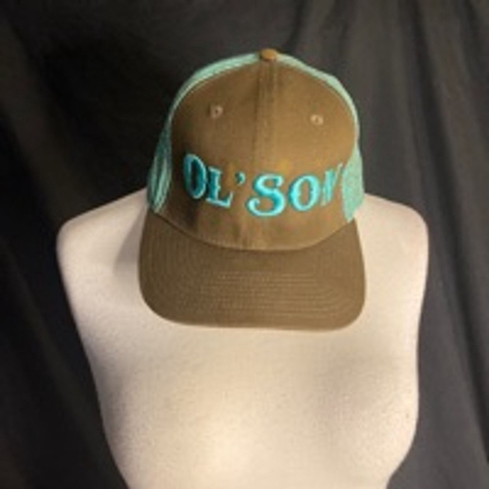 Other Dale Brisby “Ol’ Son” Snapback Rodeo Time Turquoise Paisley Size ONE SIZE - 2 Thumbnail