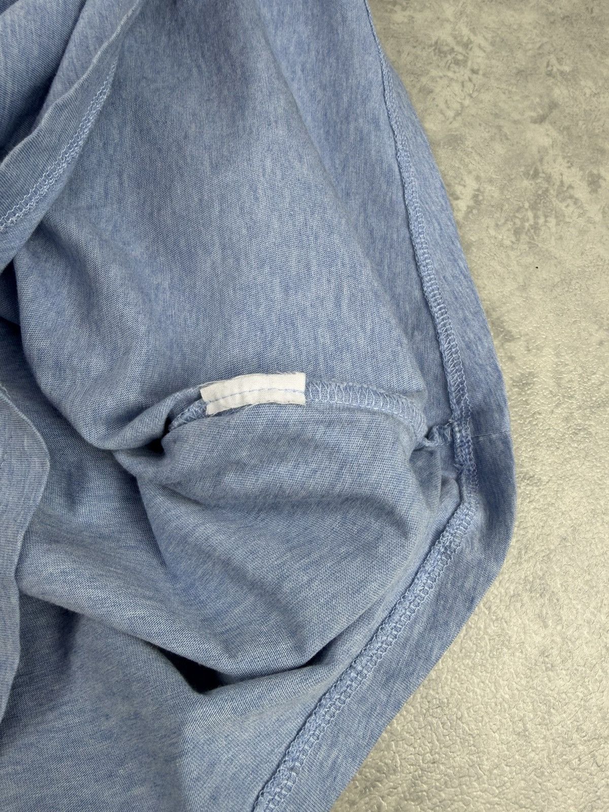 A.P.C. A.P.C. Rue Madame Paris Logo T-Shirt Blue Cotton Size M / US 6-8 / IT 42-44 - 5 Thumbnail