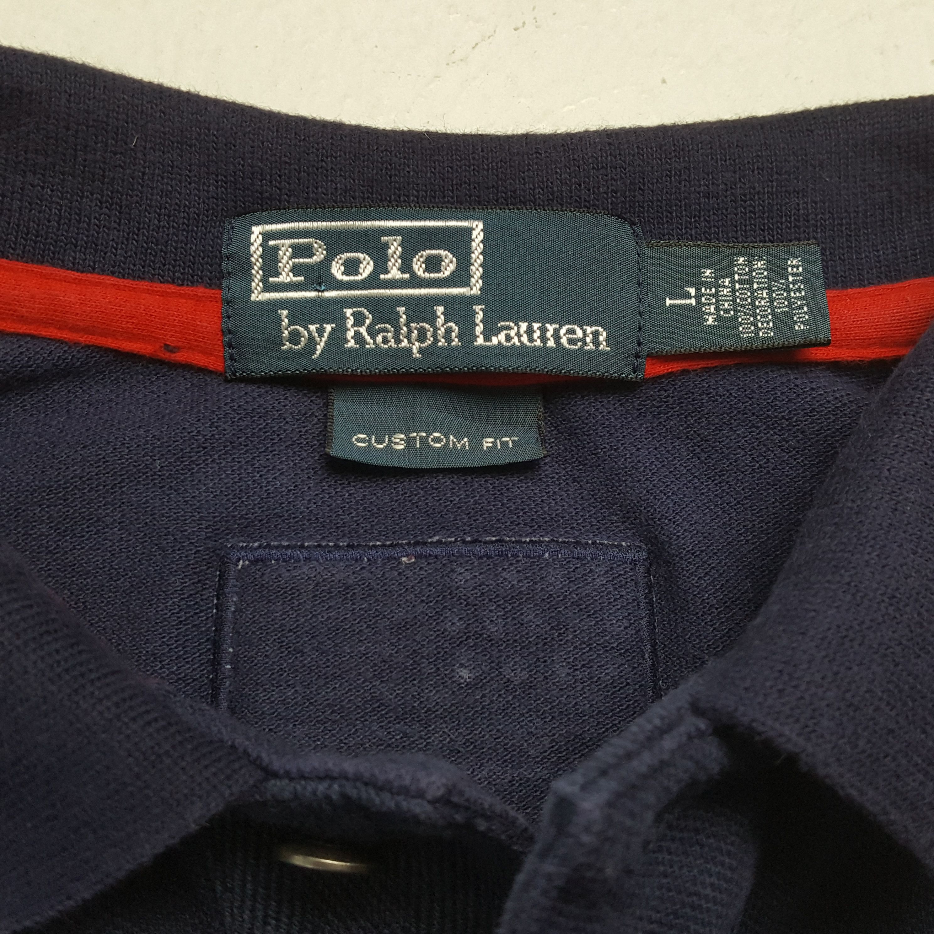 Polo Ralph Lauren × Vintage Vintage POLO by RALPH LAUREN Luxury Fashion Brand Polos Size US L / EU 52-54 / 3 - 9 Thumbnail