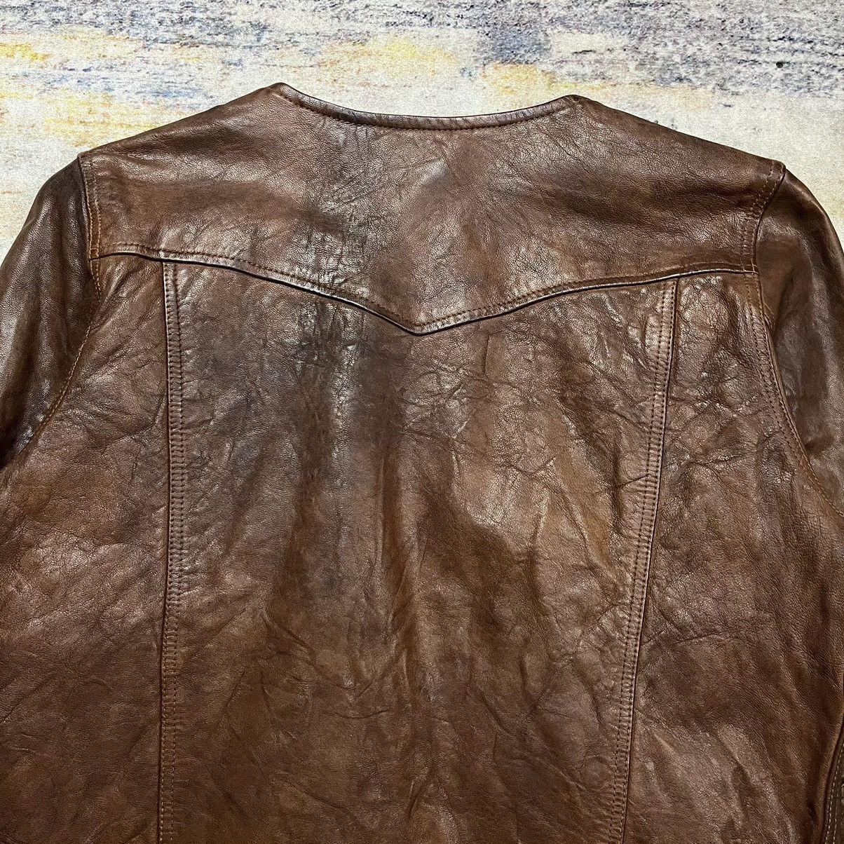Zucca Very rare Zucca issey miyake multi pocket leather jacket Size US M / EU 48-50 / 2 - 7 Thumbnail