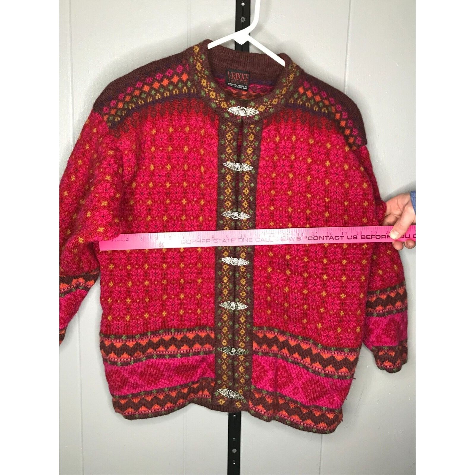 Vintage Vintage Vrikke Norwegian Sweater Womens Small Nordic Fair Is Size S / US 4 / IT 40 - 6 Thumbnail