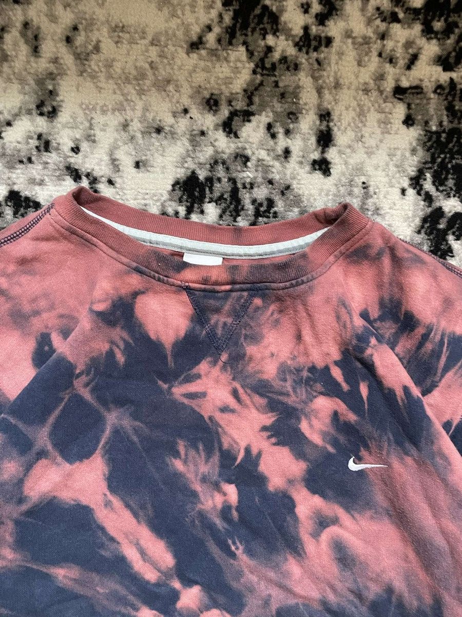 Nike × Vintage Vintage Nike Sweatshirt Tie Dye Oversized Small Logo Size US XL / EU 56 / 4 - 6 Thumbnail