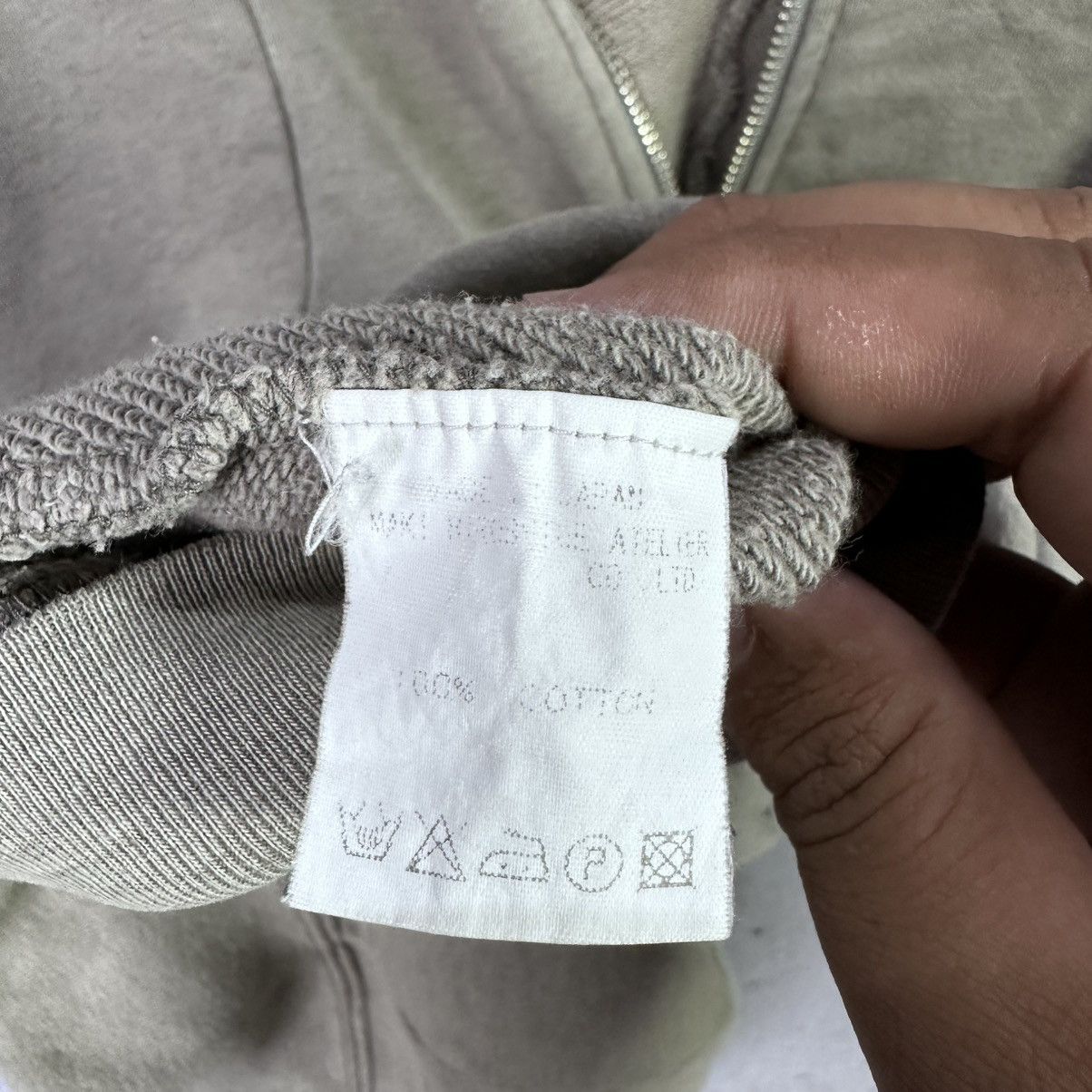 gomme Vintage Gomme Hoodie Minimalist Japanese Designer 90s Size US L / EU 52-54 / 3 - 7 Thumbnail