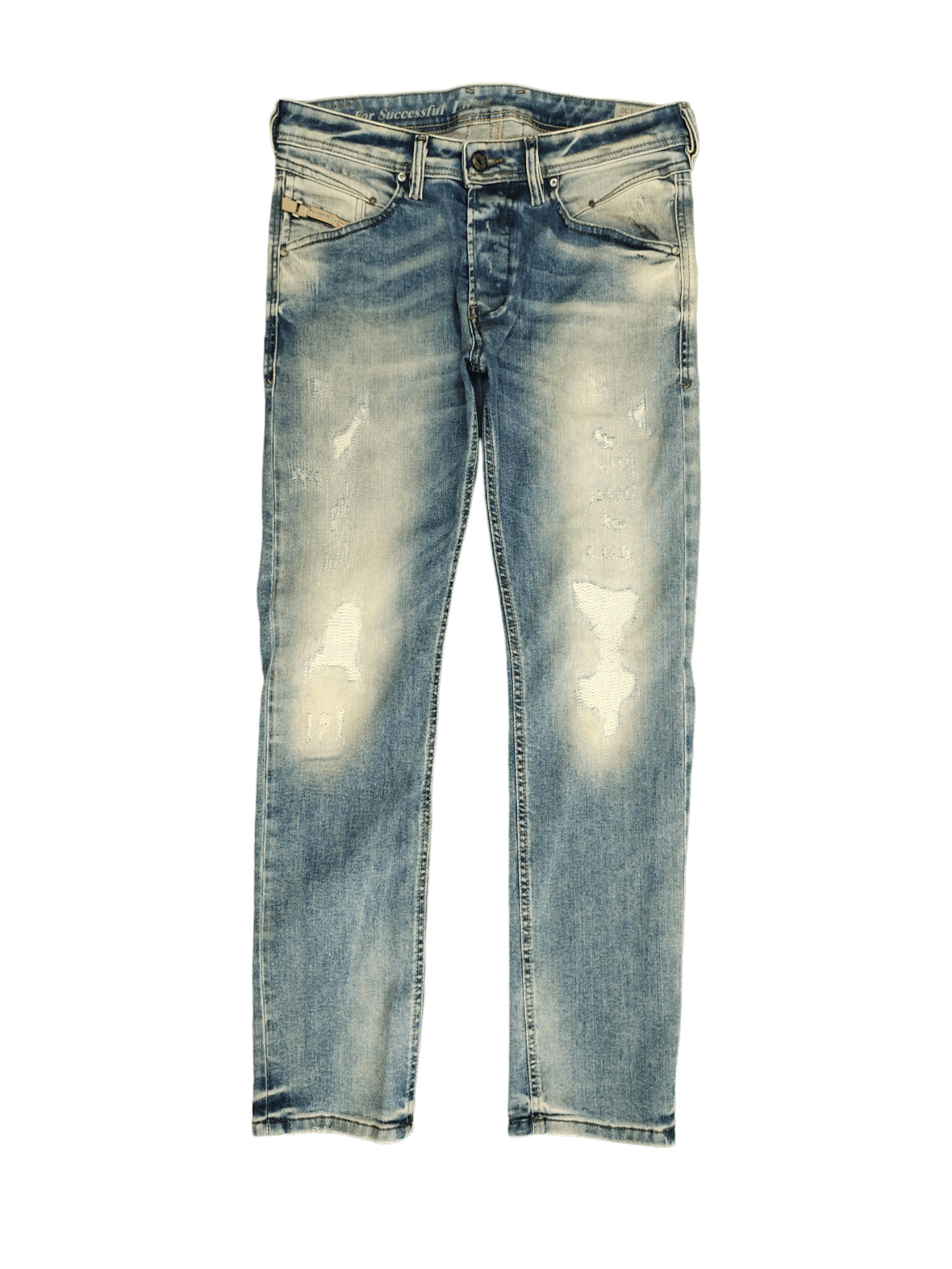 Diesel Vintage Diesel Belther Regular Slim Tapered Denim Jeans Size US 30 / EU 46 - 1 Thumbnail