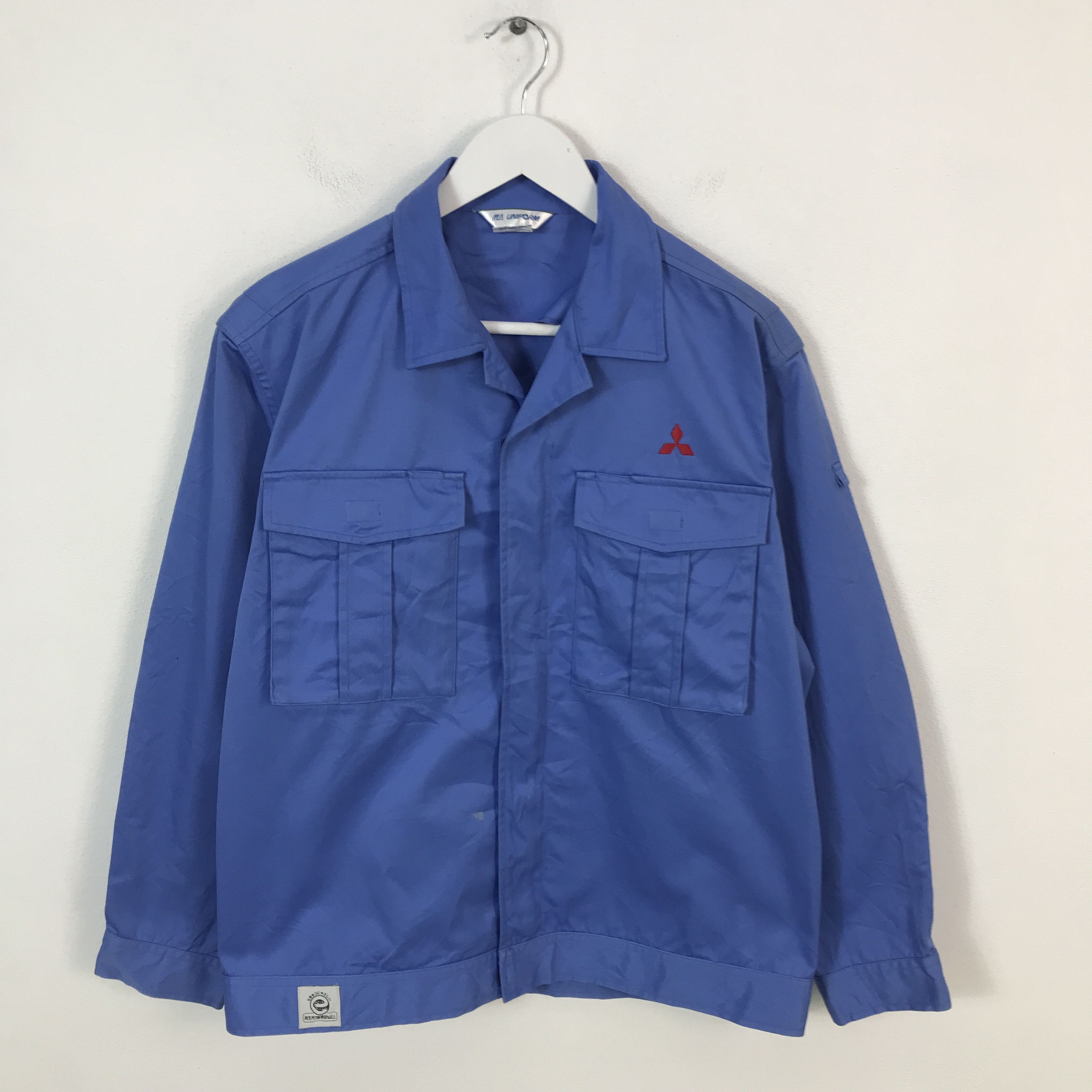 Japanese Brand Mitsubishi Racing Custom Worker Japan Sport Jacket Size US L / EU 52-54 / 3 - 1 Thumbnail