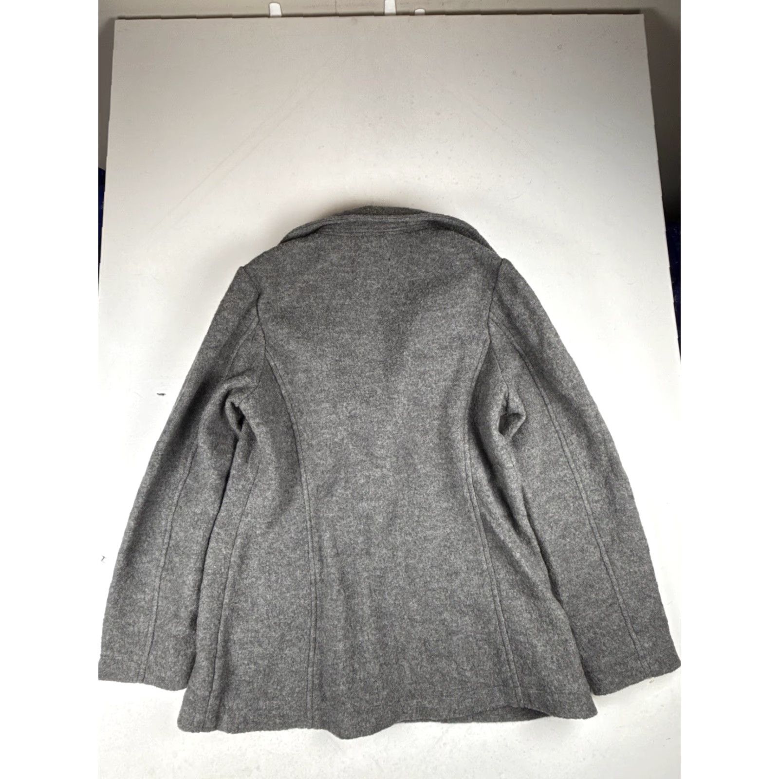 Vintage VINTAGE L.L. Bean Coat Bellandi From Italy Long Gray Heavy Wool Coat M Size M / US 6-8 / IT 42-44 - 6 Thumbnail