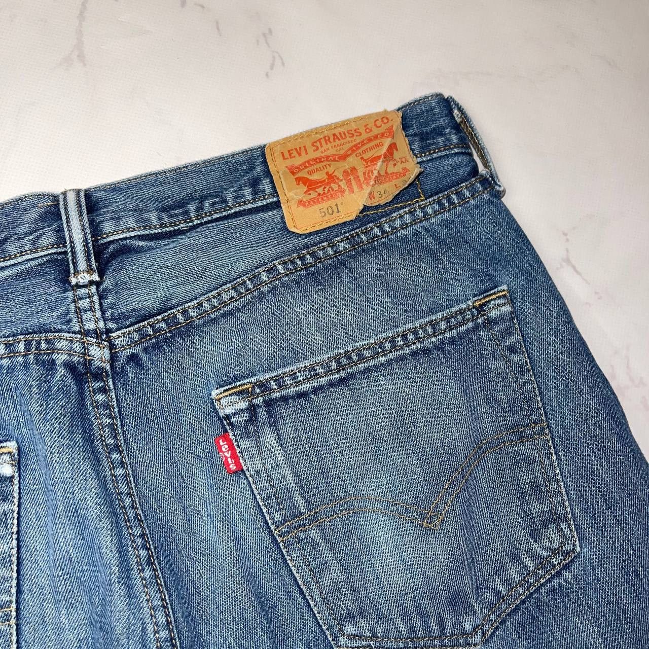 Levi's levis vintage 501 baggy y2k w34l34 Size US 34 / EU 50 - 12 Thumbnail