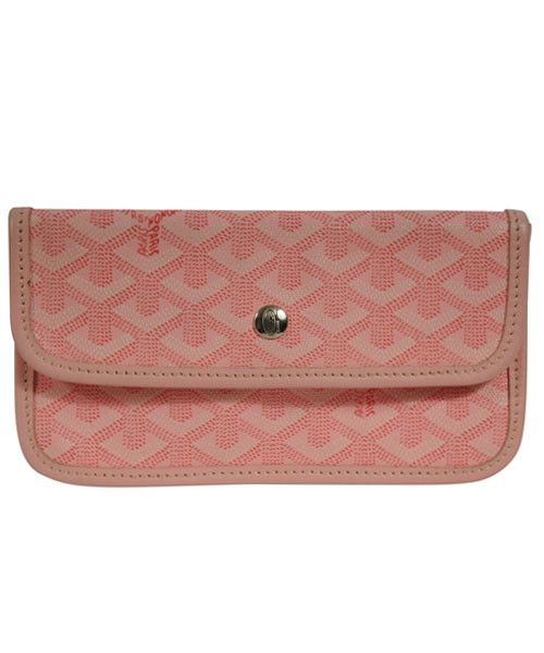 Goyard Pink Wallet Pouch Phone Case Travel Holder Sac File - 02280 Size ONE SIZE - 1 Thumbnail