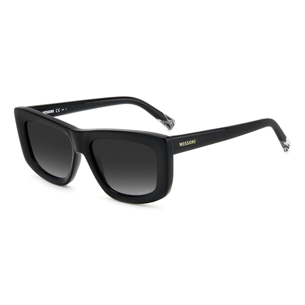Black Plastic Women's Sunglasses