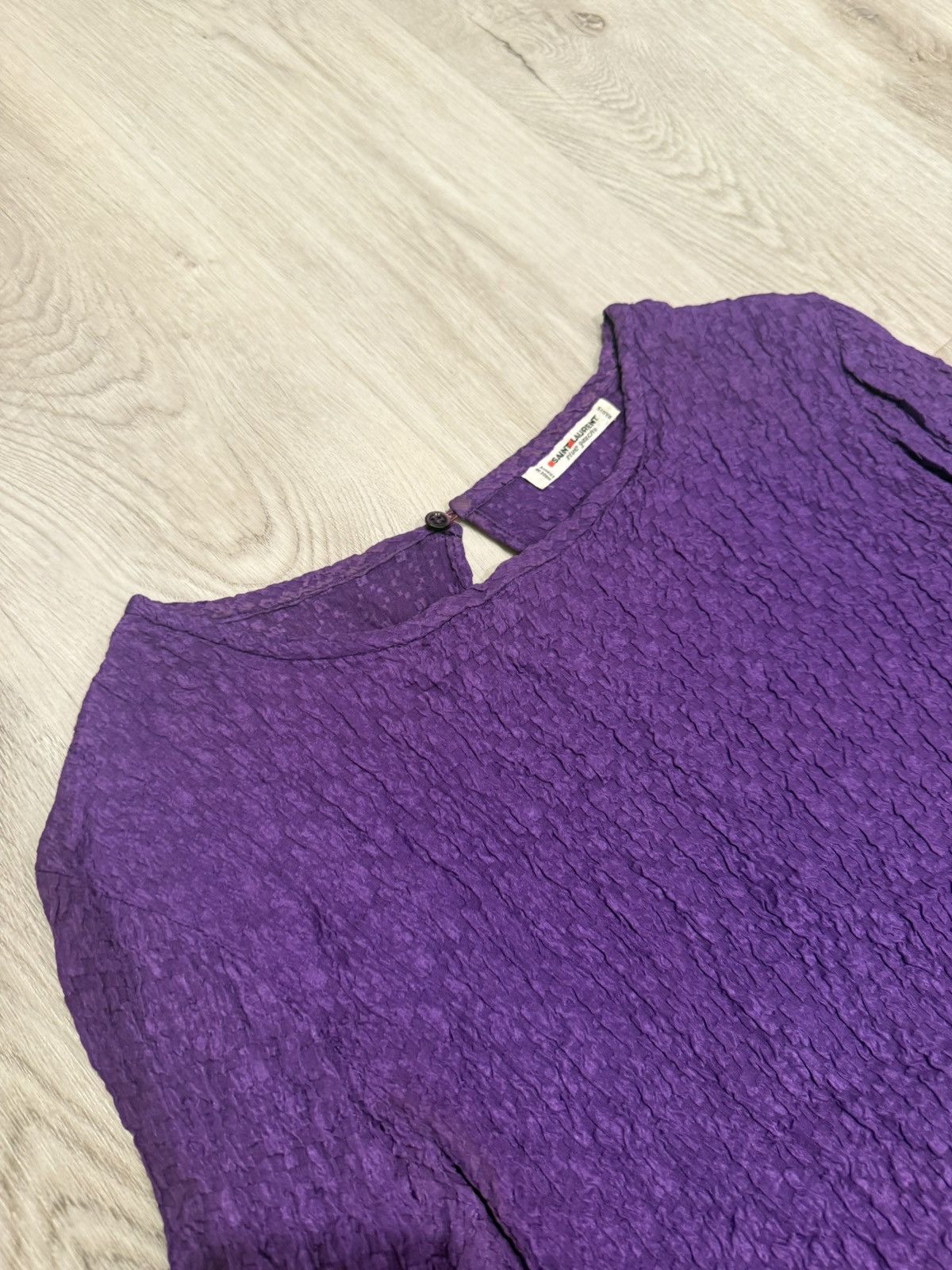 Saint Laurent Paris s/s 2001 long sleeve!! Size US S / EU 44-46 / 1 - 3 Thumbnail