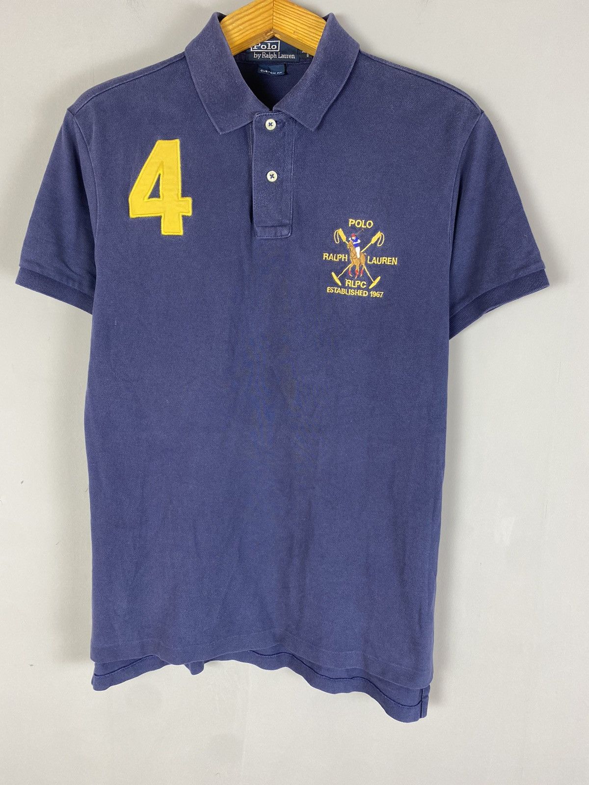 Ralph Lauren Vintage 90s polo Ralph Lauren tee T-shirt polo Size US L / EU 52-54 / 3 - 3 Thumbnail