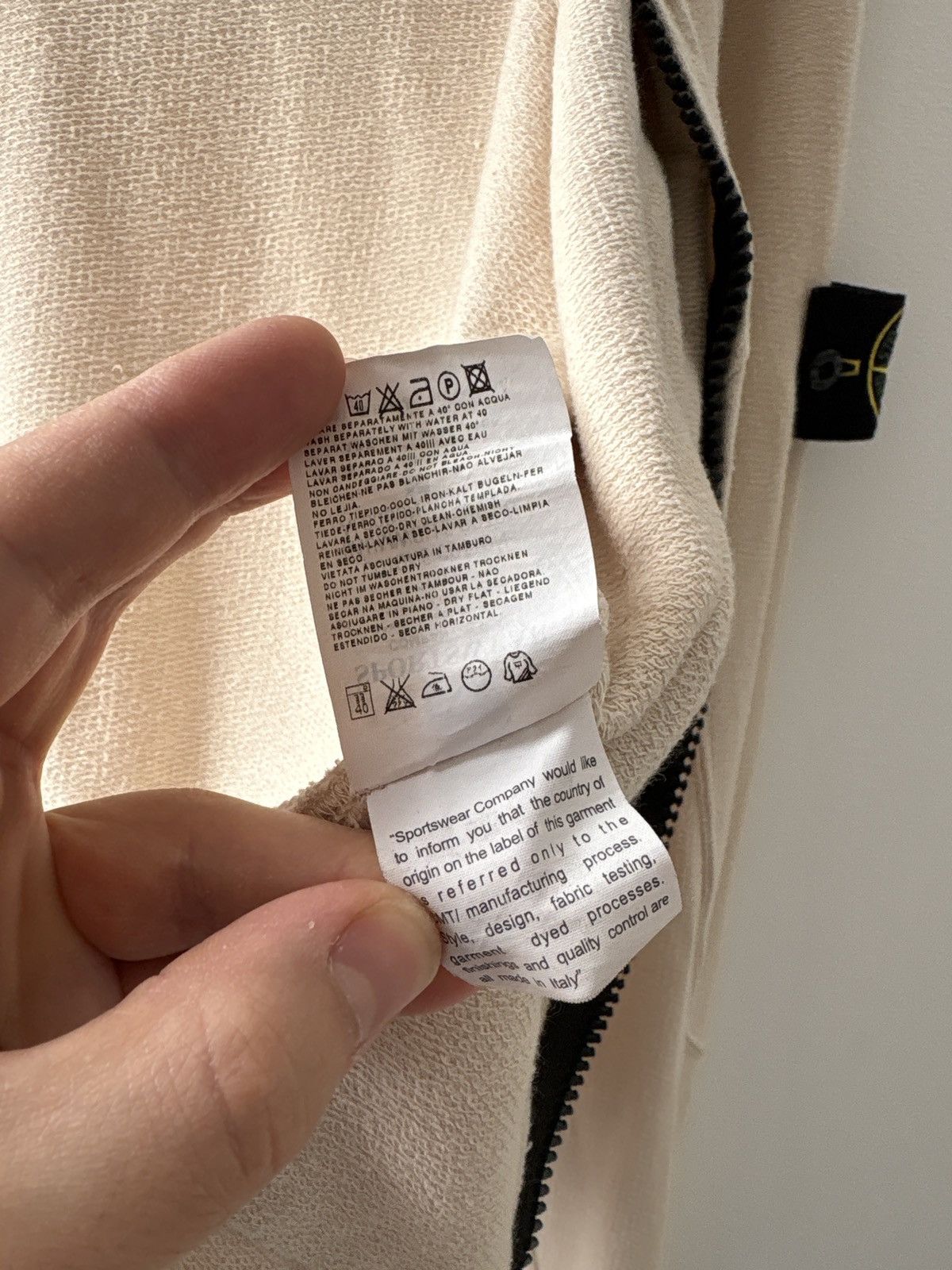 Stone Island Vintage Stone Island Zip Up Fleece Sweater Jacket Medium Size US M / EU 48-50 / 2 - 14 Thumbnail