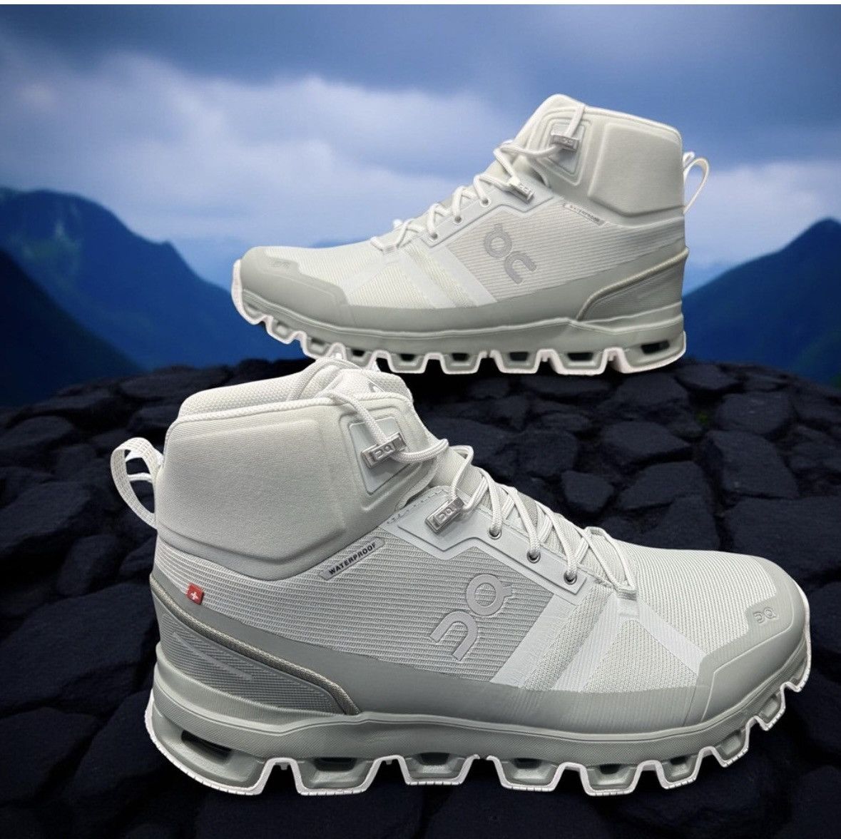 Other On Cloudrock Waterproof Women’s Gray Hiking Shoes 9.5 BNIB Size US 9.5 / IT 39.5 - 1 Thumbnail
